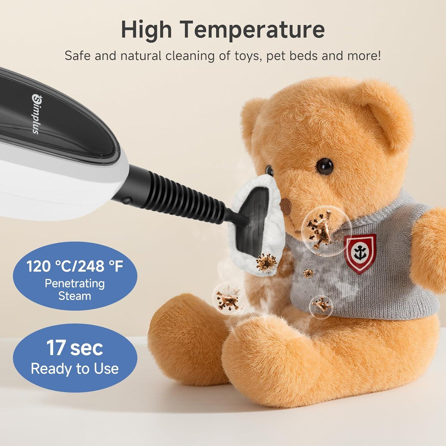 Mop de Vapor SIMPLUS 8 en 1 1360W 280ml 120°C Blanco