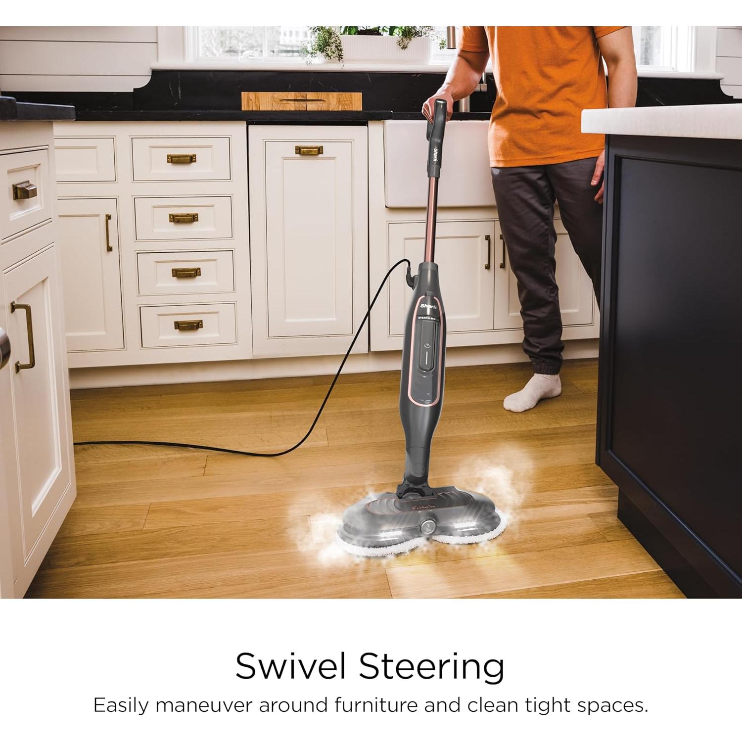 Mopa de Vapor Shark S7201 con Vapor Blaster para Pisos Duros