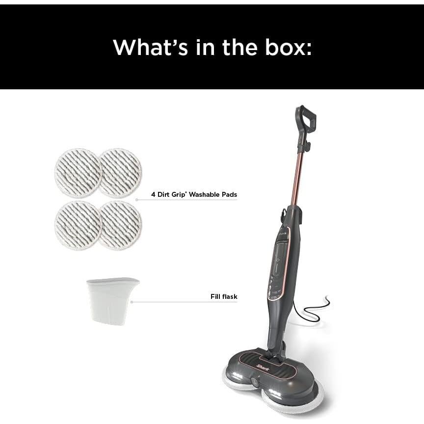 Mopa de Vapor Shark S7201 con Vapor Blaster para Pisos Duros