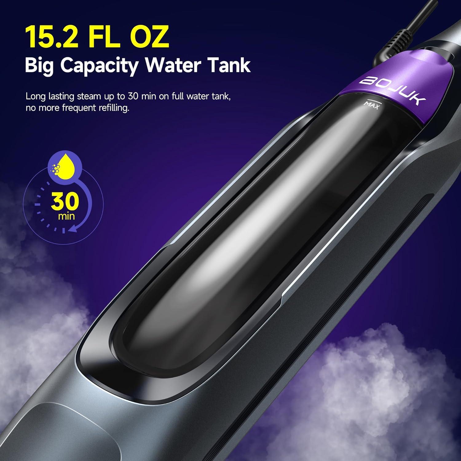 Mopa de Vapor BOJUK F2 con 4 Modos y Faros LED - 448 ml