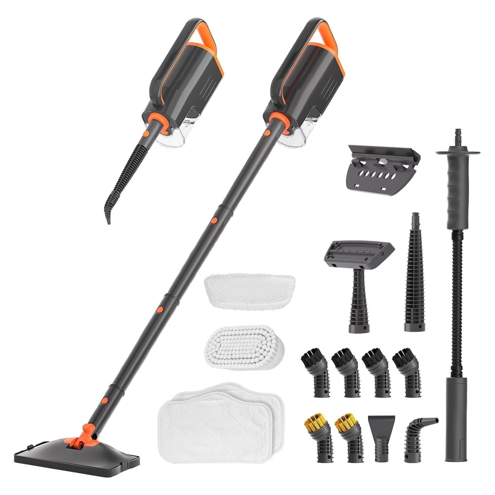 Limpiador de Vapor HelpX 20 en 1 con Accesorios y Tanque Desmontable