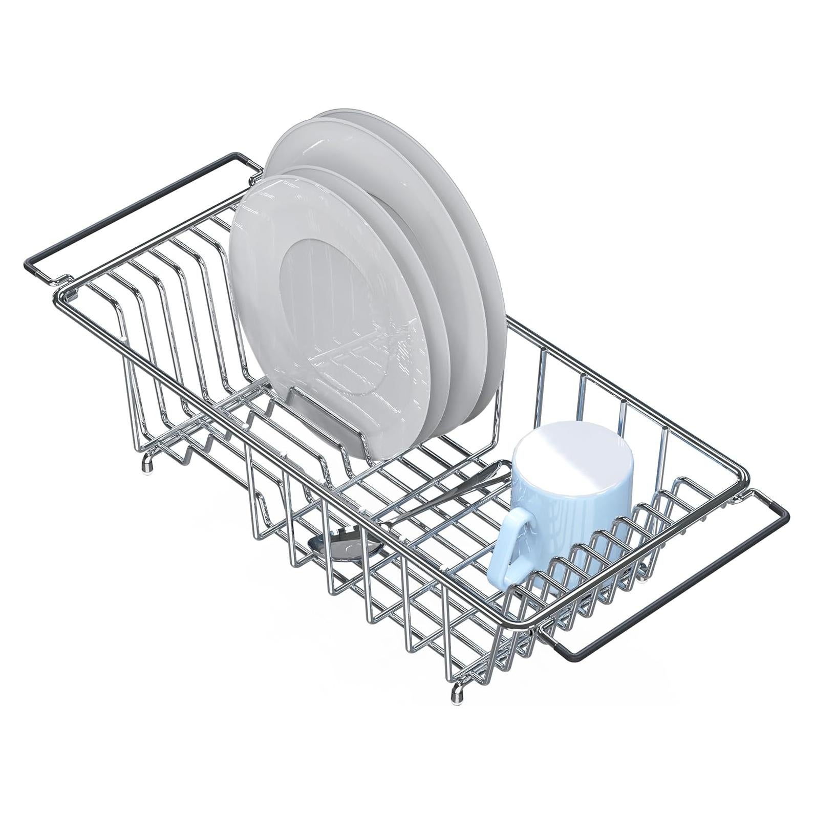 Escurridor de Platos Acero Inoxidable Simple Houseware 53 cm