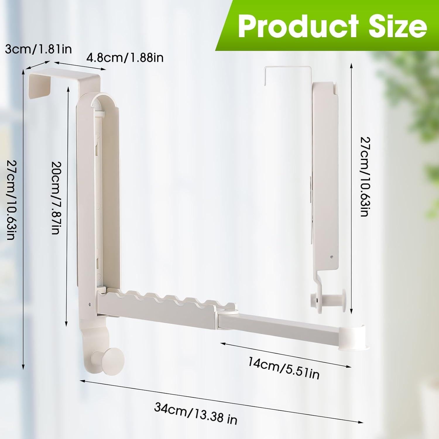 Estante de Secado Plegable Dntorx 2 Paquete para Ropa