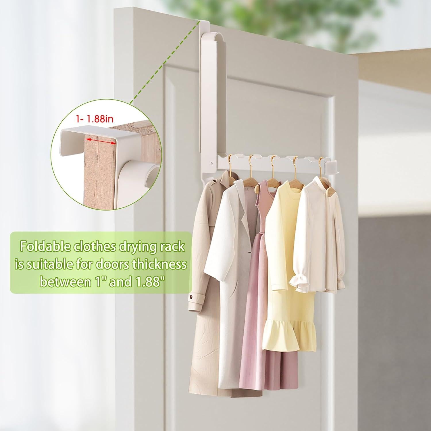 Estante de Secado Plegable Dntorx 2 Paquete para Ropa