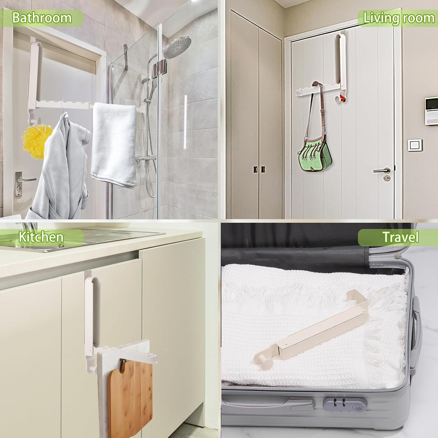 Estante de Secado Plegable Dntorx 2 Paquete para Ropa