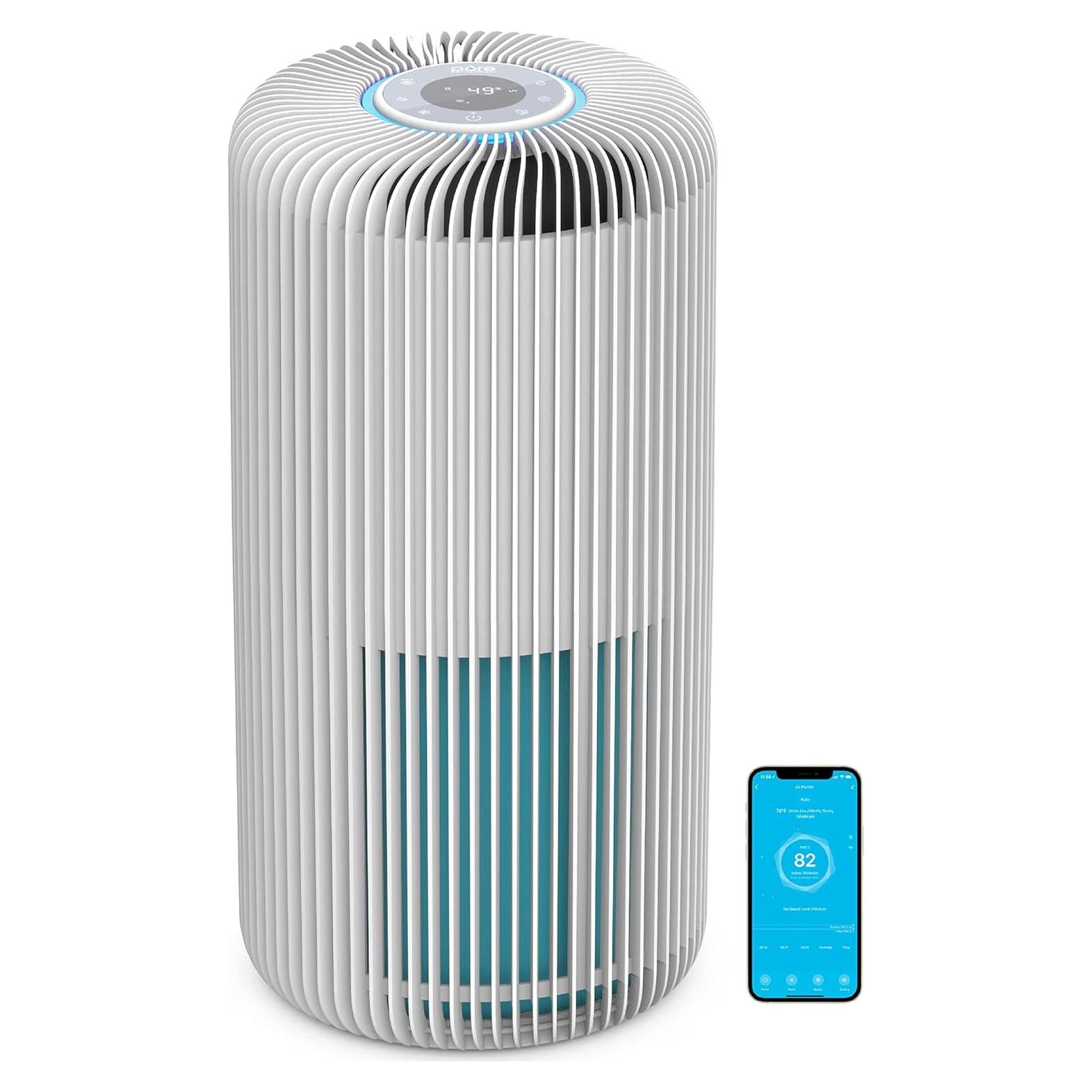 Purificador de Aire Inteligente Pure Enrichment PEAIRCYL 5 Etapas