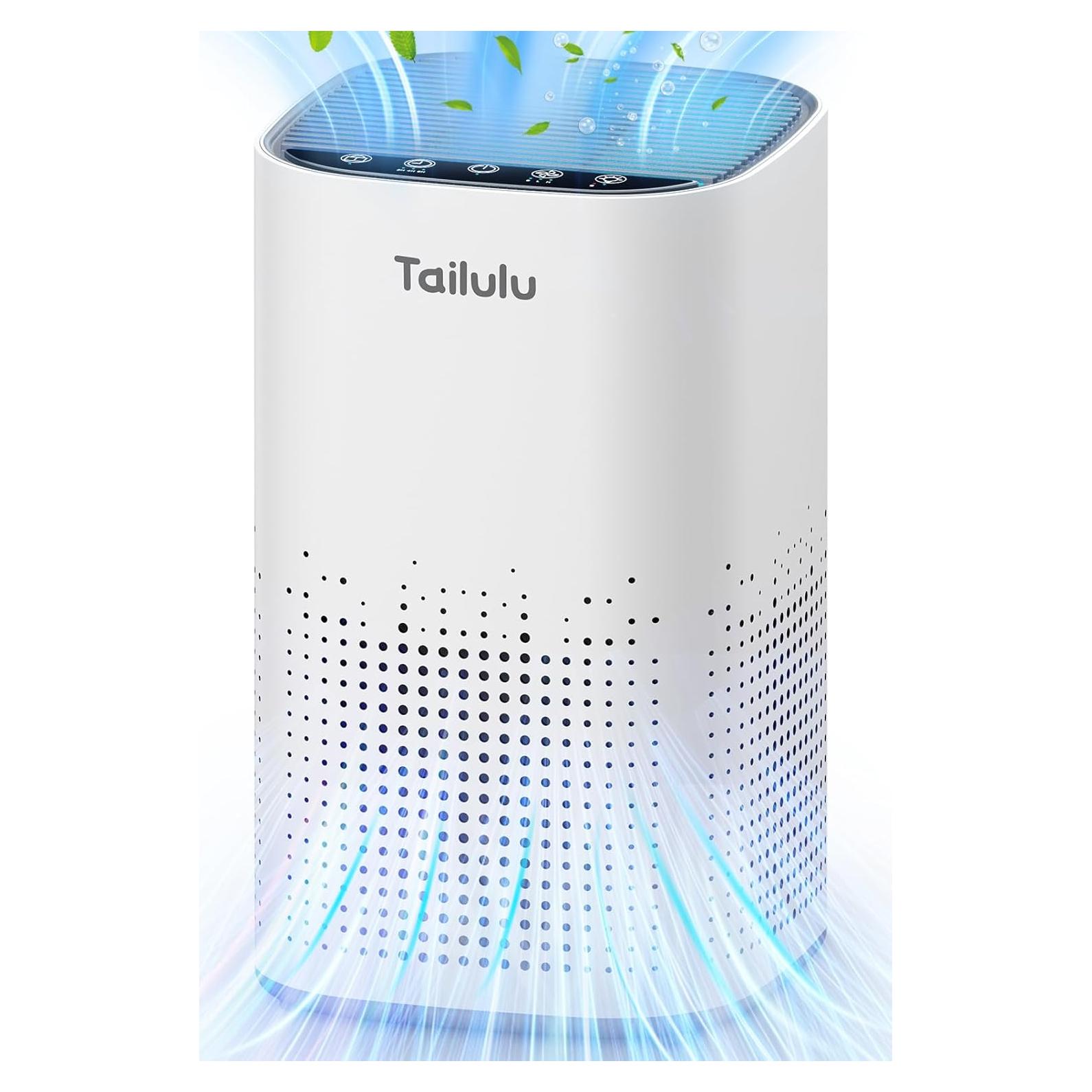 Purificador de Aire HEPA Tailulu AP100 para Habitaciones Grandes