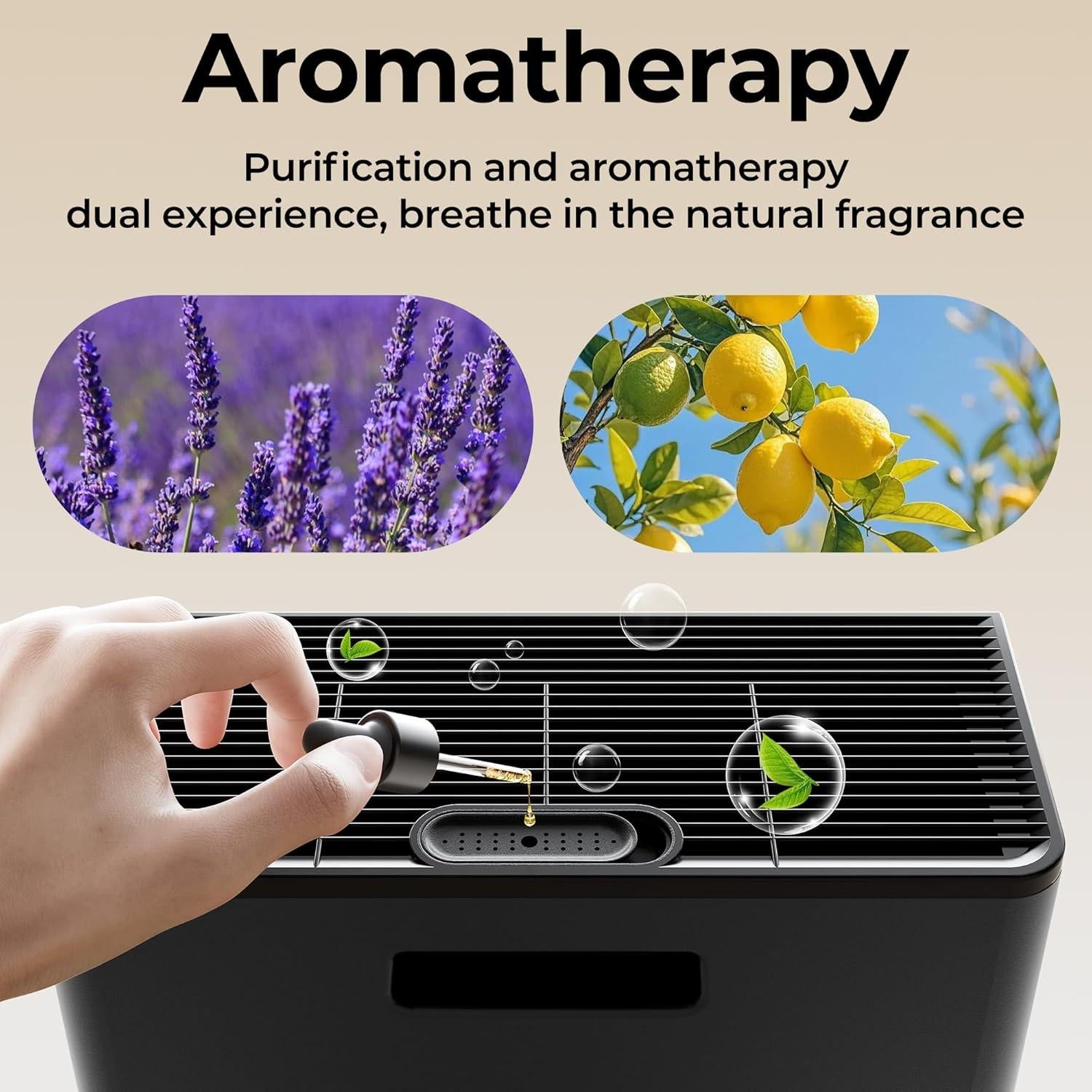 Purificador de Aire EVALIT para Habitaciones Grandes 204.39 m²