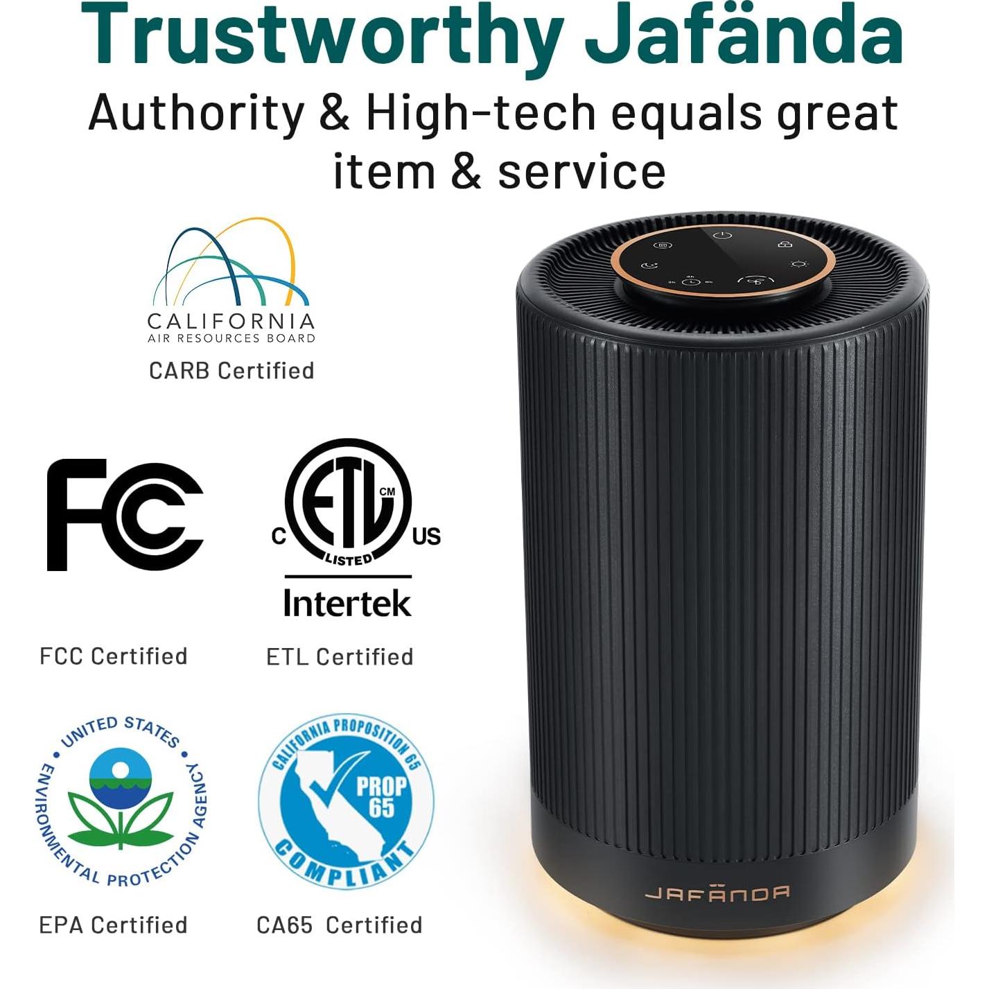 Purificador de aire Jafanda JF100 HEPA 13 450 m² 22 dB