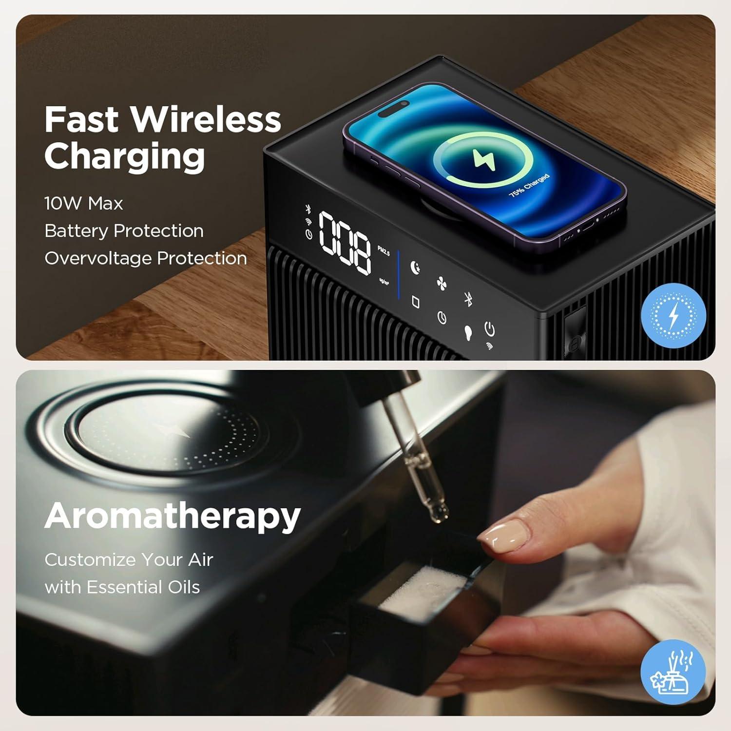 Purificador de Aire CleanForce Rainbow Cube 4 en 1 86 m²