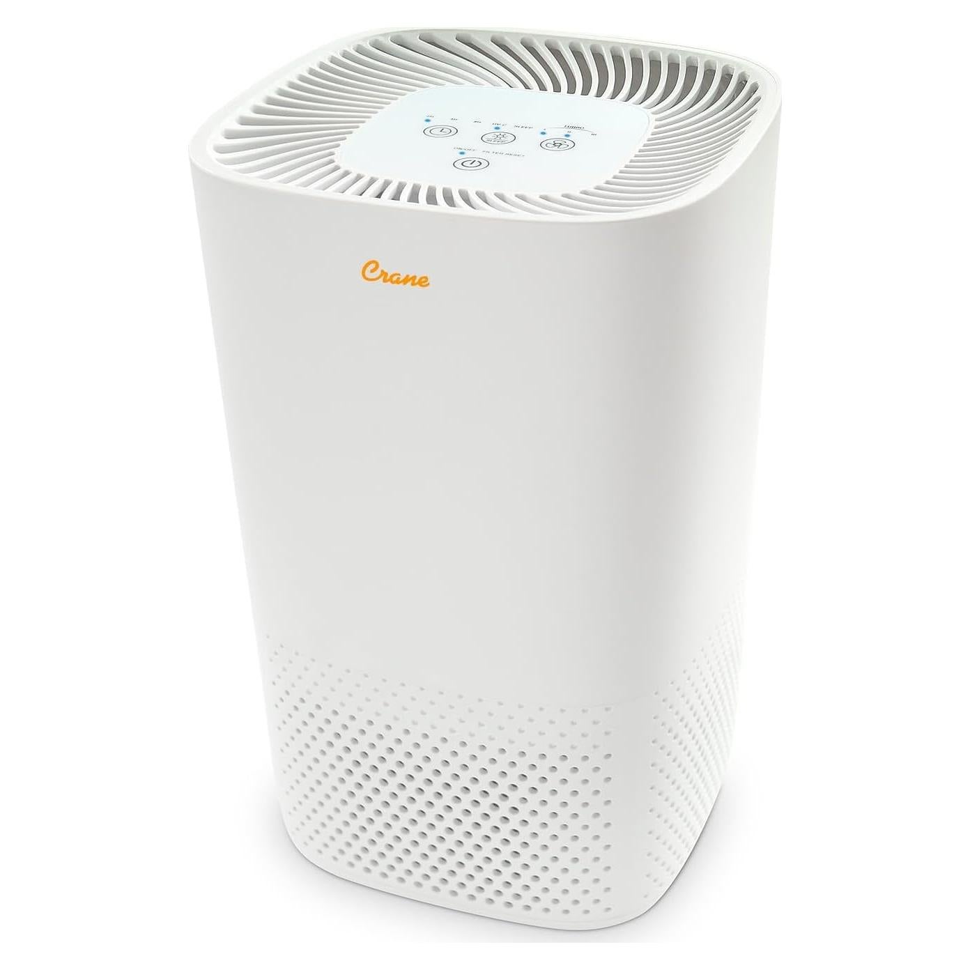 Purificador de Aire HEPA Crane EE-5067 con Luz UV 23.23 m²