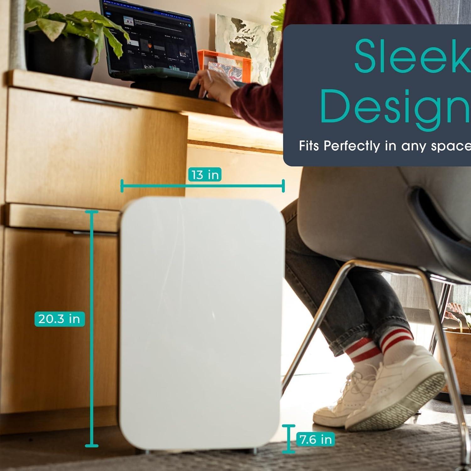 Purificador de Aire Alen BreatheSmart 35i HEPA 93 m² Blanco