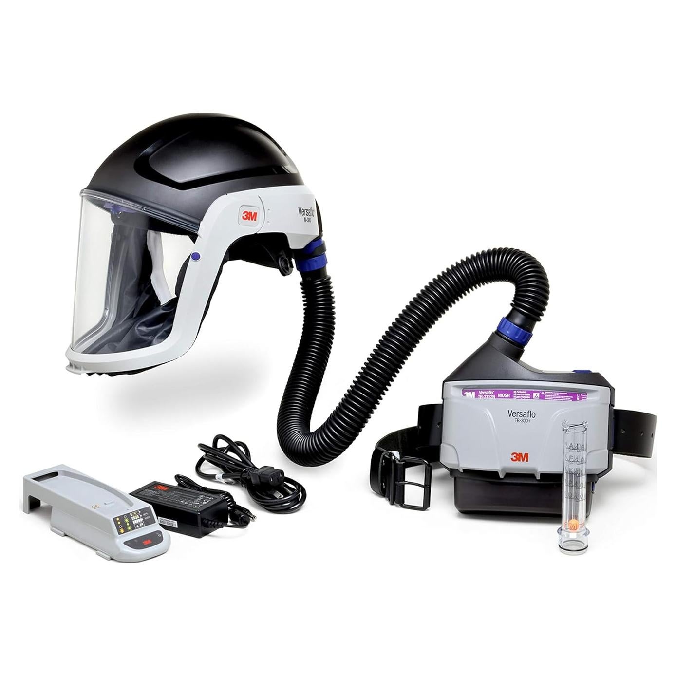 Respirador PAPR 3M TR-300N+ HIK con Casco y Filtro