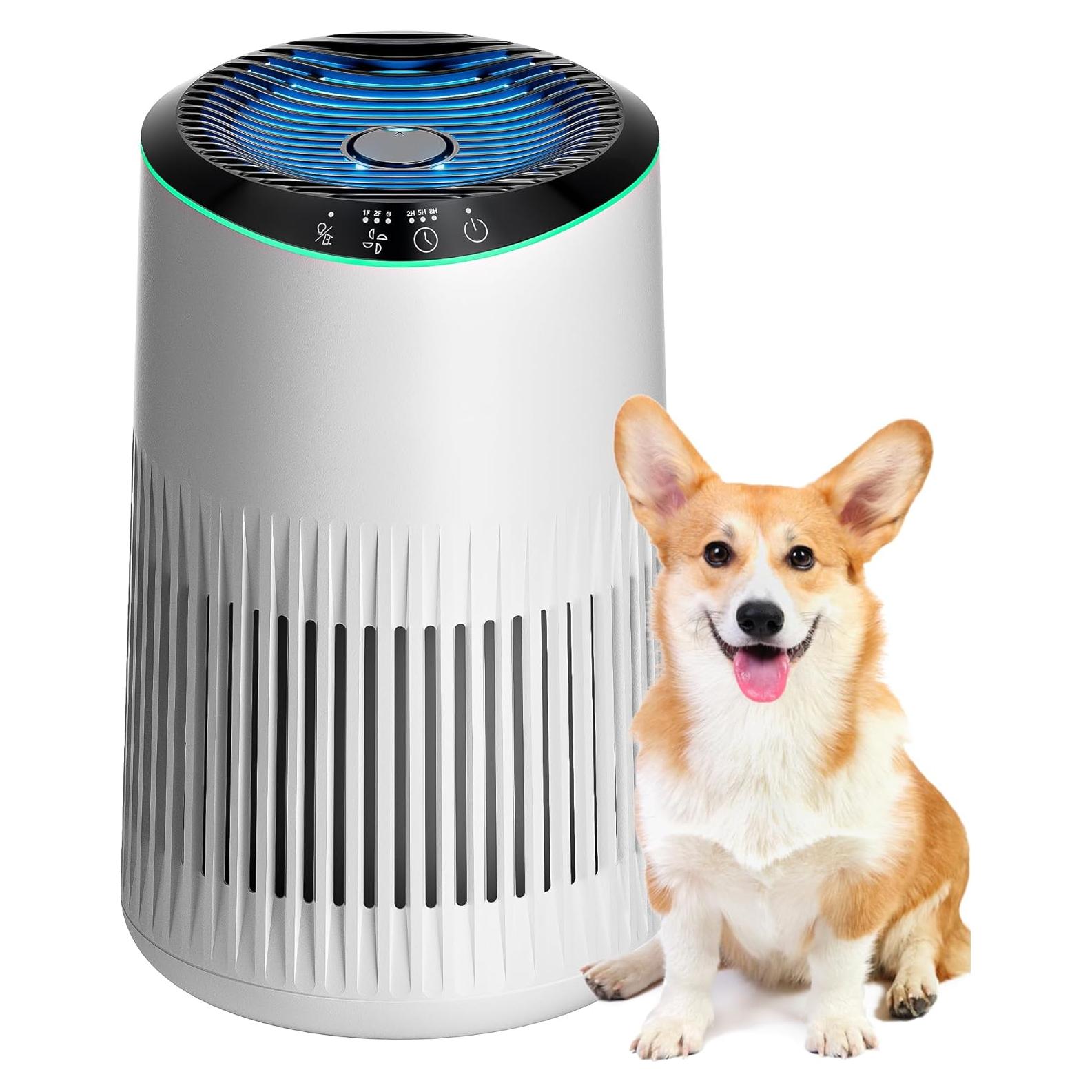 Purificador de Aire MR2566 con Luz Nocturna y Aromaterapia