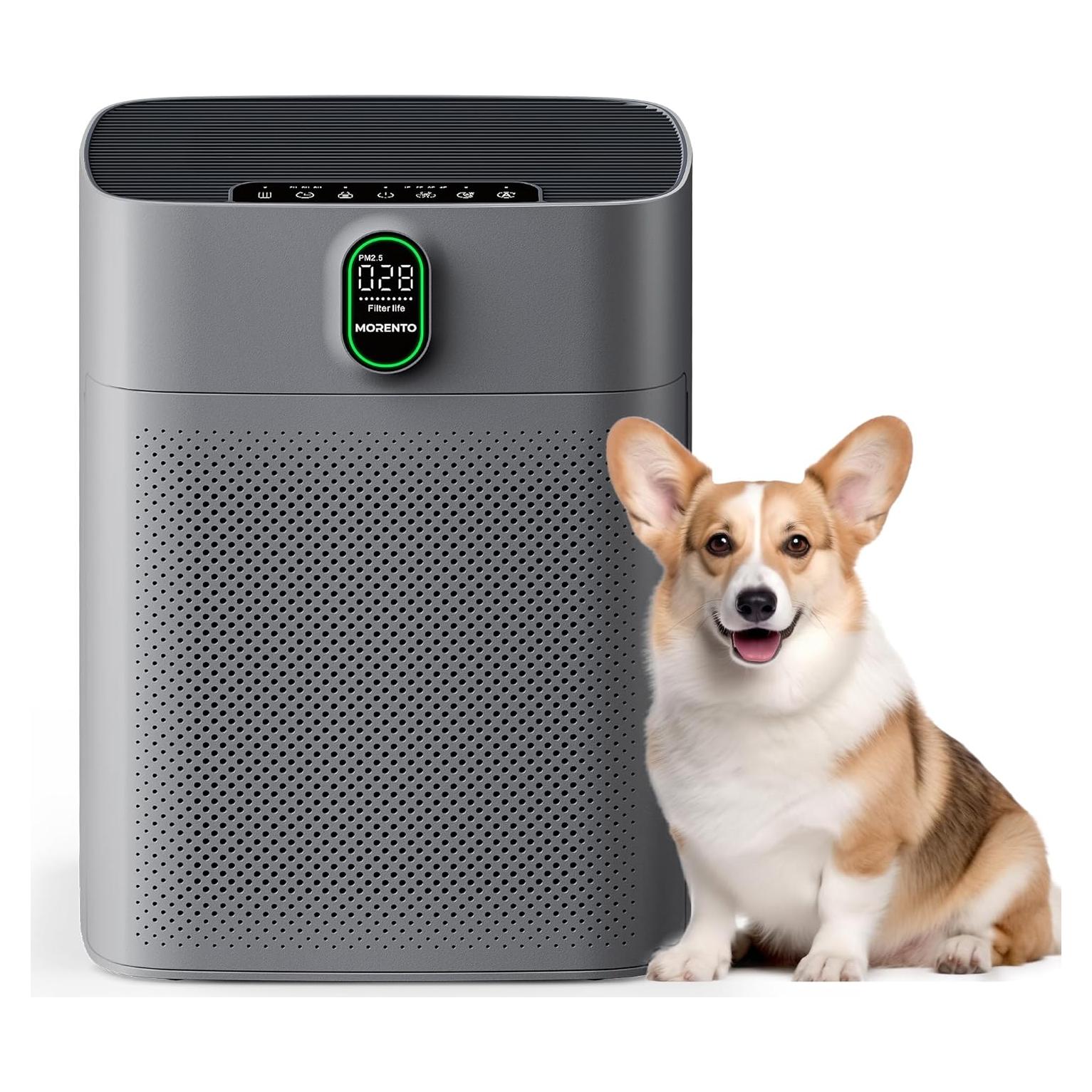 Purificador de Aire MORENTO HY4866 para Habitaciones Grandes 100m²