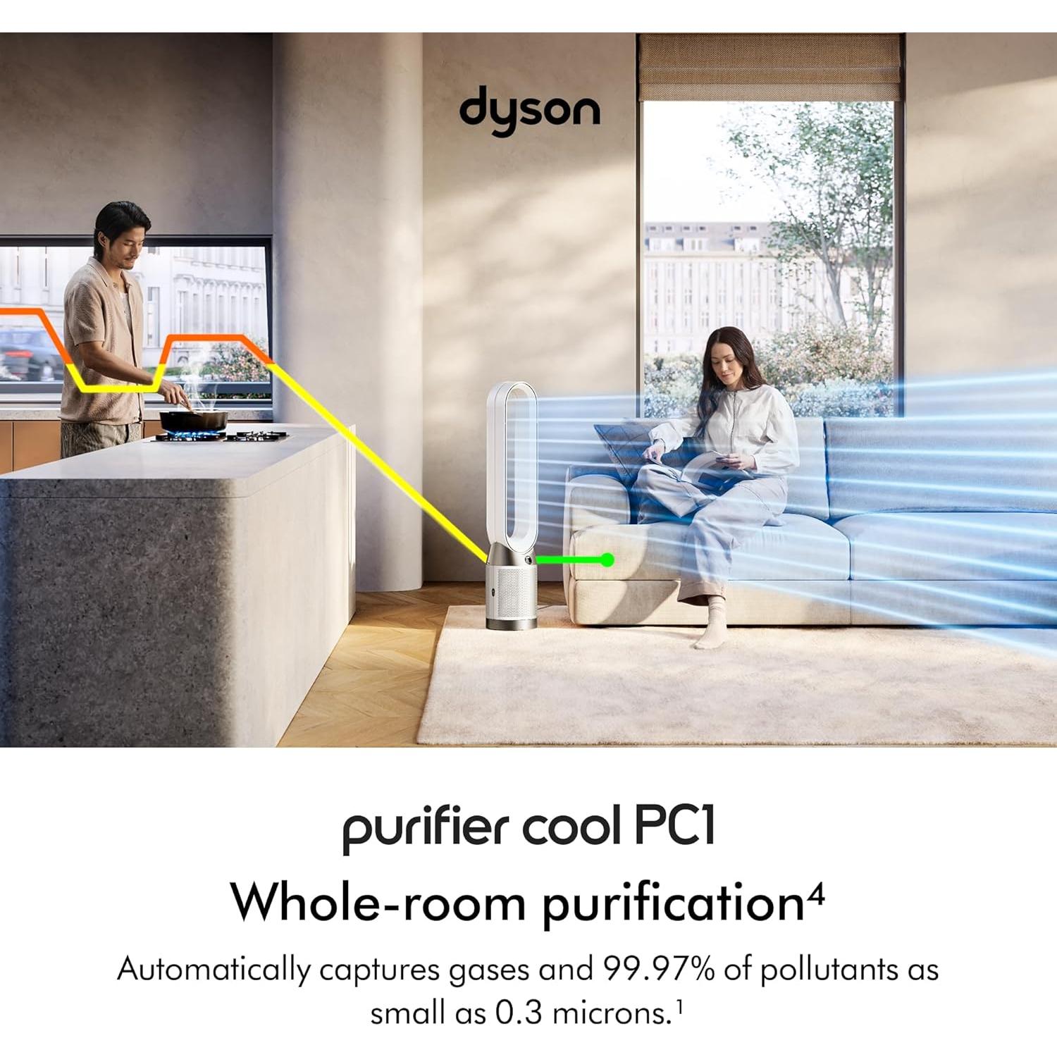 Purificador de Aire Dyson Cool PC1 HEPA 99.97% 4.75kg