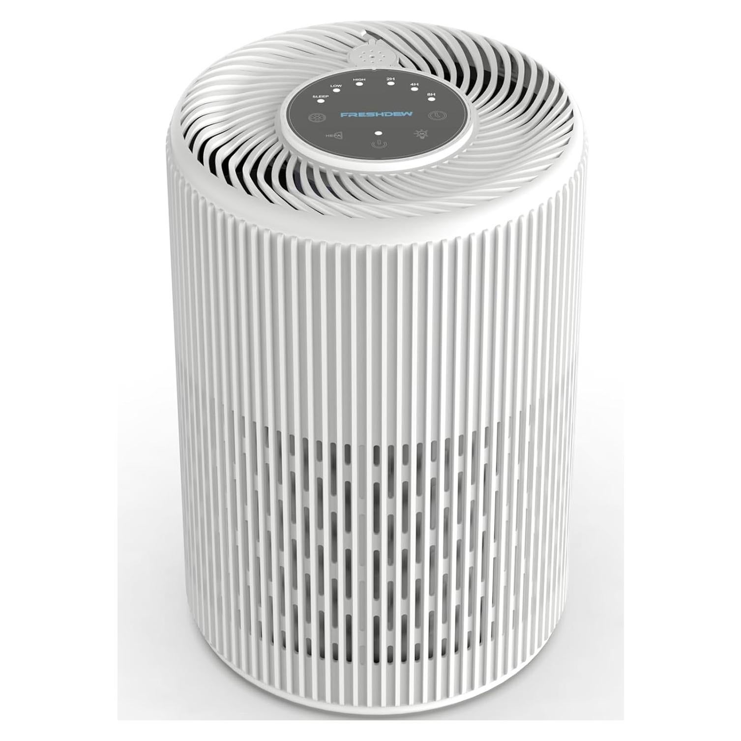 Purificador de Aire FRESHDEW H13 HEPA 121 m² Blanco