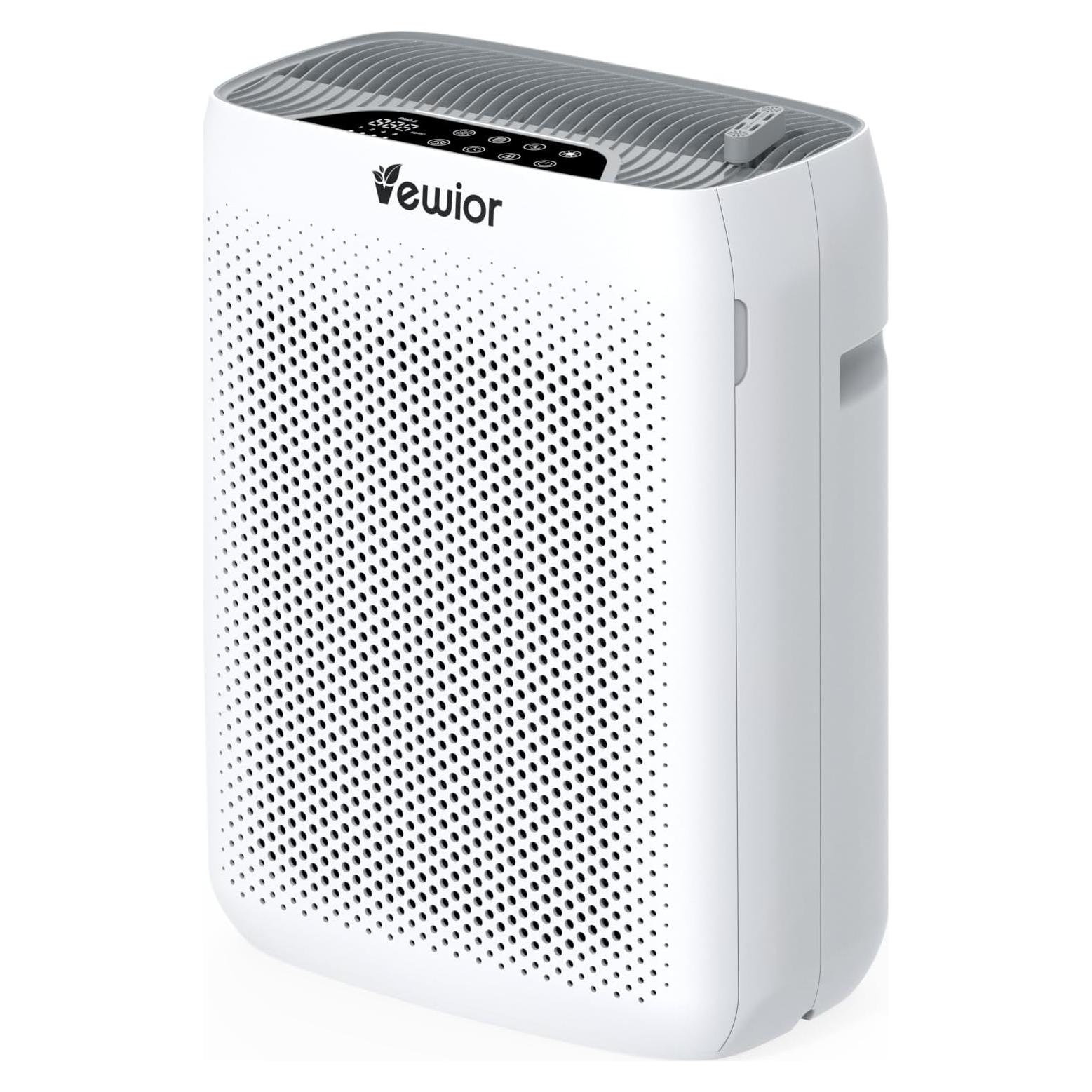Purificador de Aire VEWIOR KJ300 H13 HEPA para Habitaciones Grandes