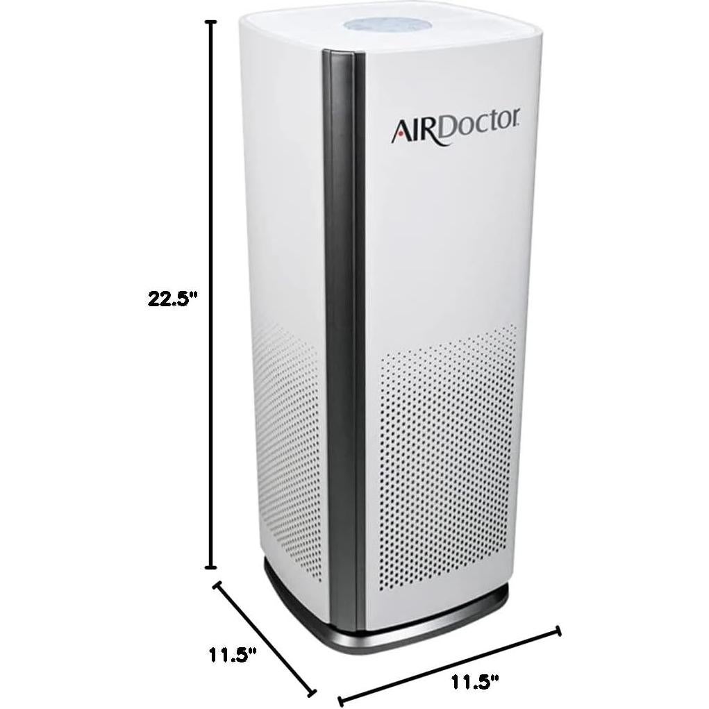 Purificador de Aire AirDoctor AD1000 HEPA 26.5 m² Blanco