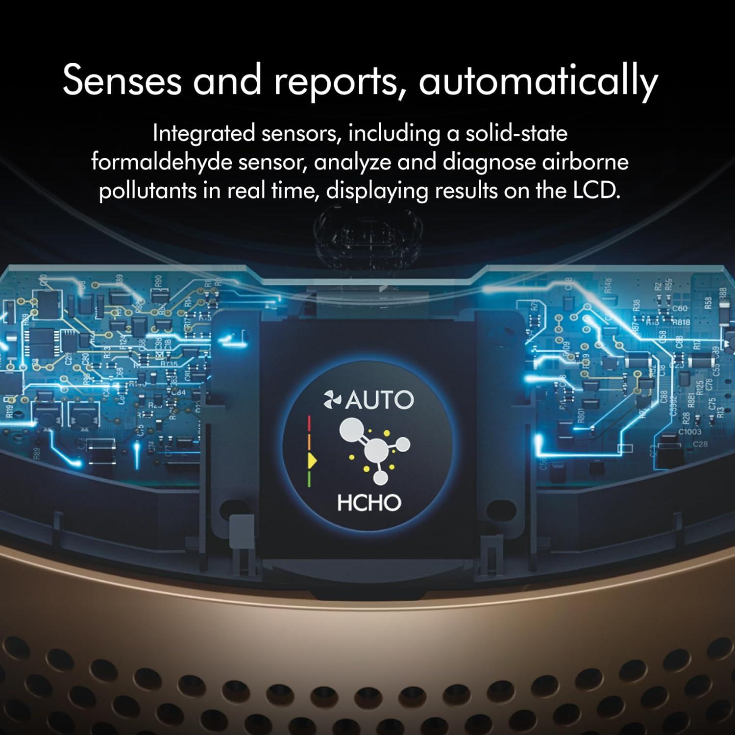 Purificador de Aire Dyson TP09 Cool Formaldehyde - Blanco/Dorado