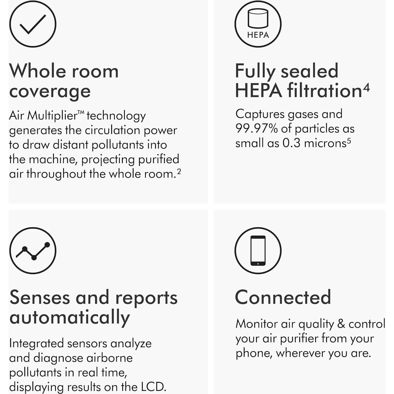 Purificador de Aire Dyson TP09 Cool Formaldehyde - Blanco/Dorado