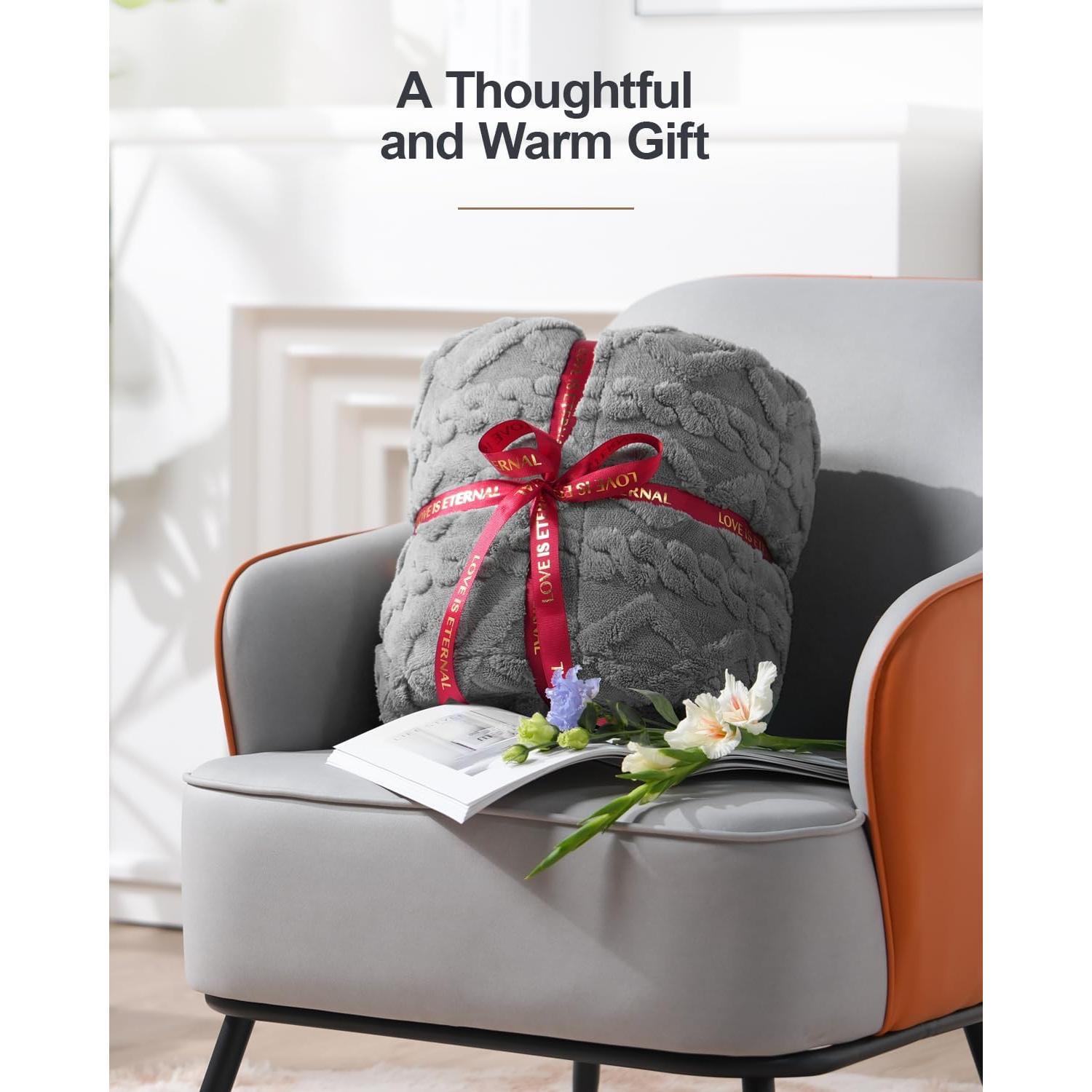 Manta con peso Eazfy Pro Sherpa 152x203 cm 6.8 kg Gris