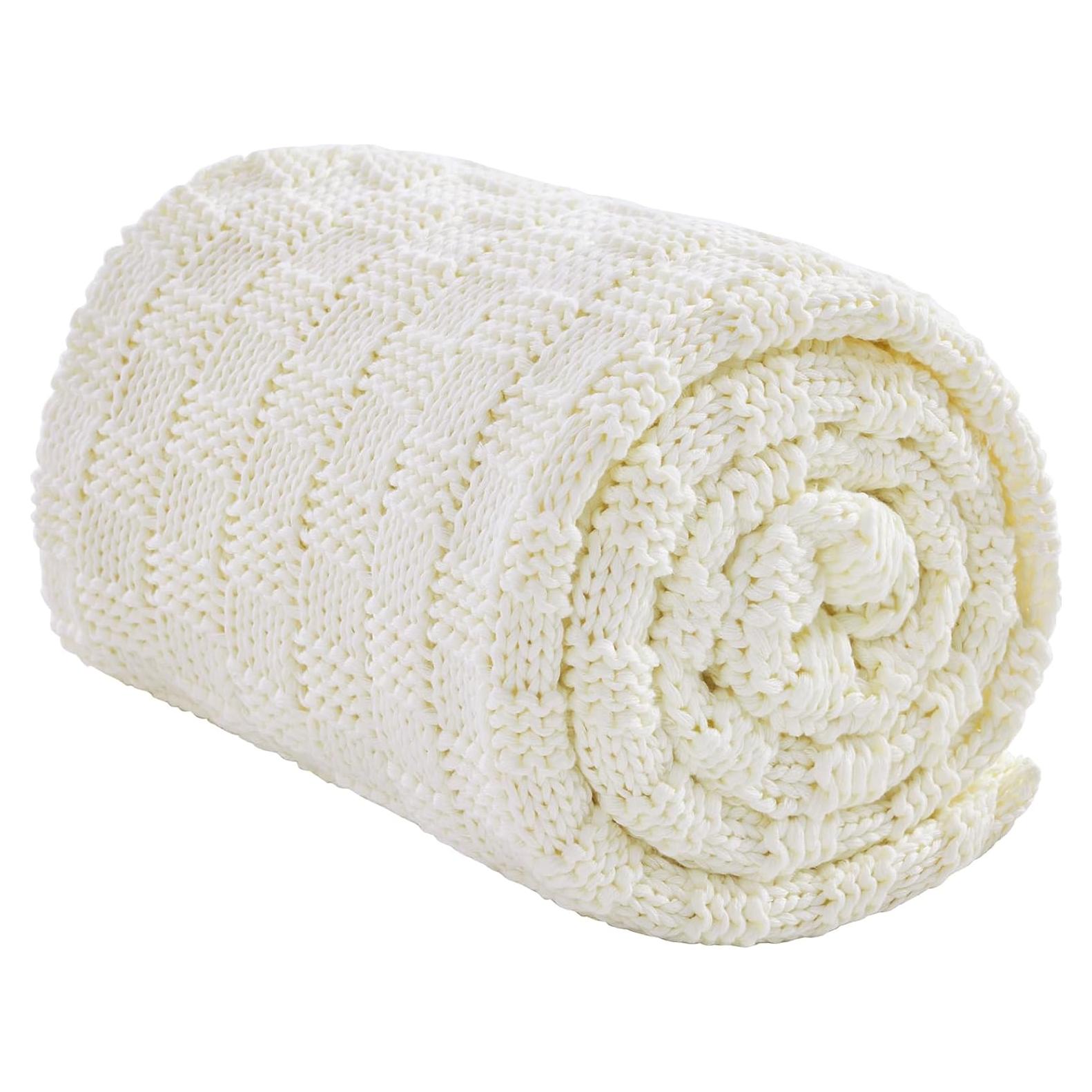 Manta con peso Wellfeel 121.92x182.88 cm 5.44 kg Blanca