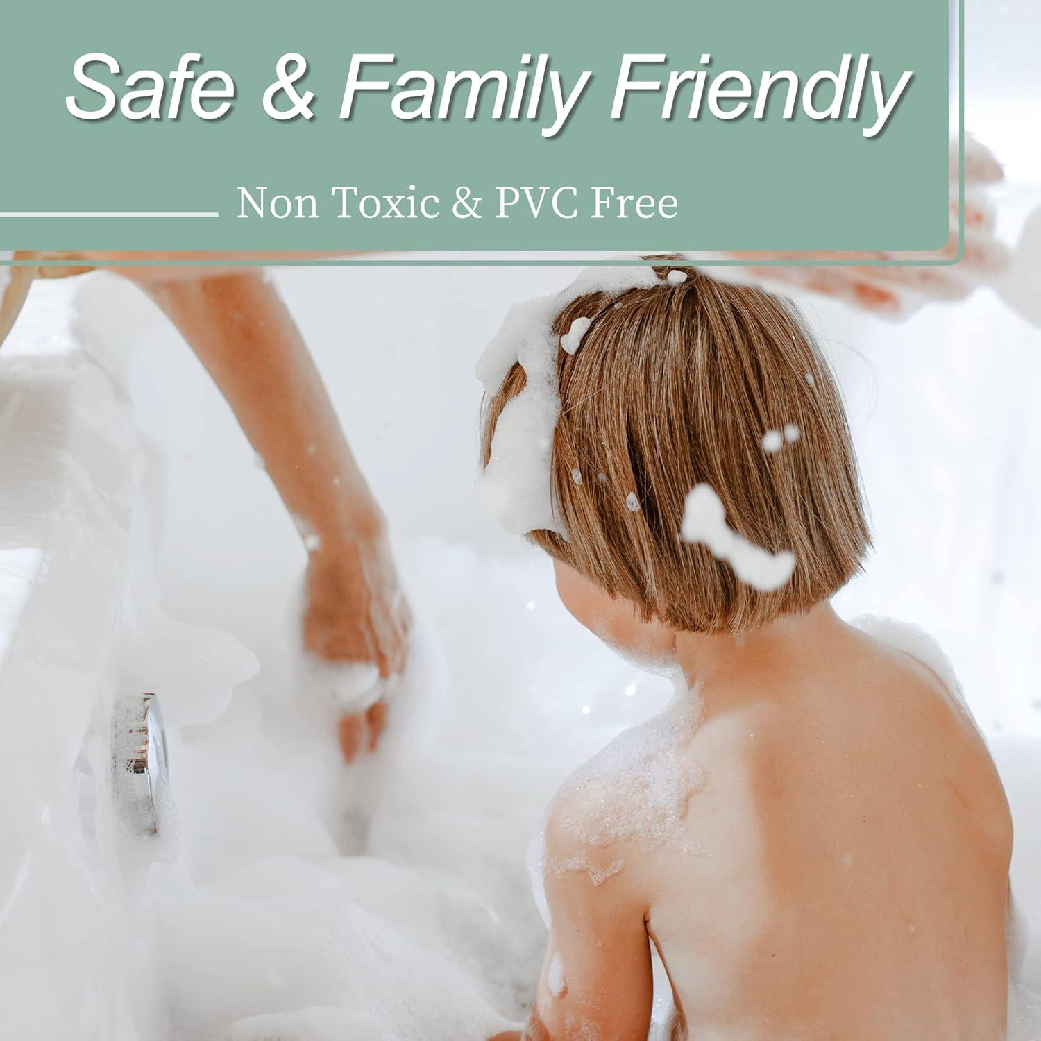 Cortina de Ducha Transparente Sra. Asombrosa 182x182 cm PEVA