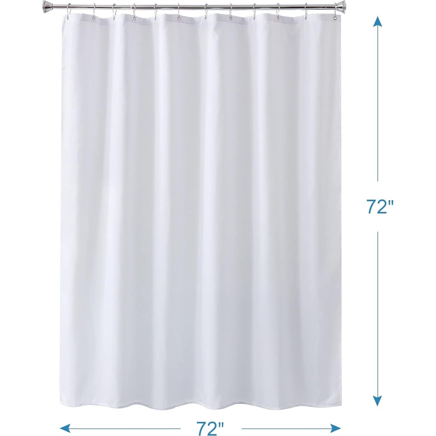 Forro de Ducha Impermeable Amazer 120G Blanco 182.88x182.88cm