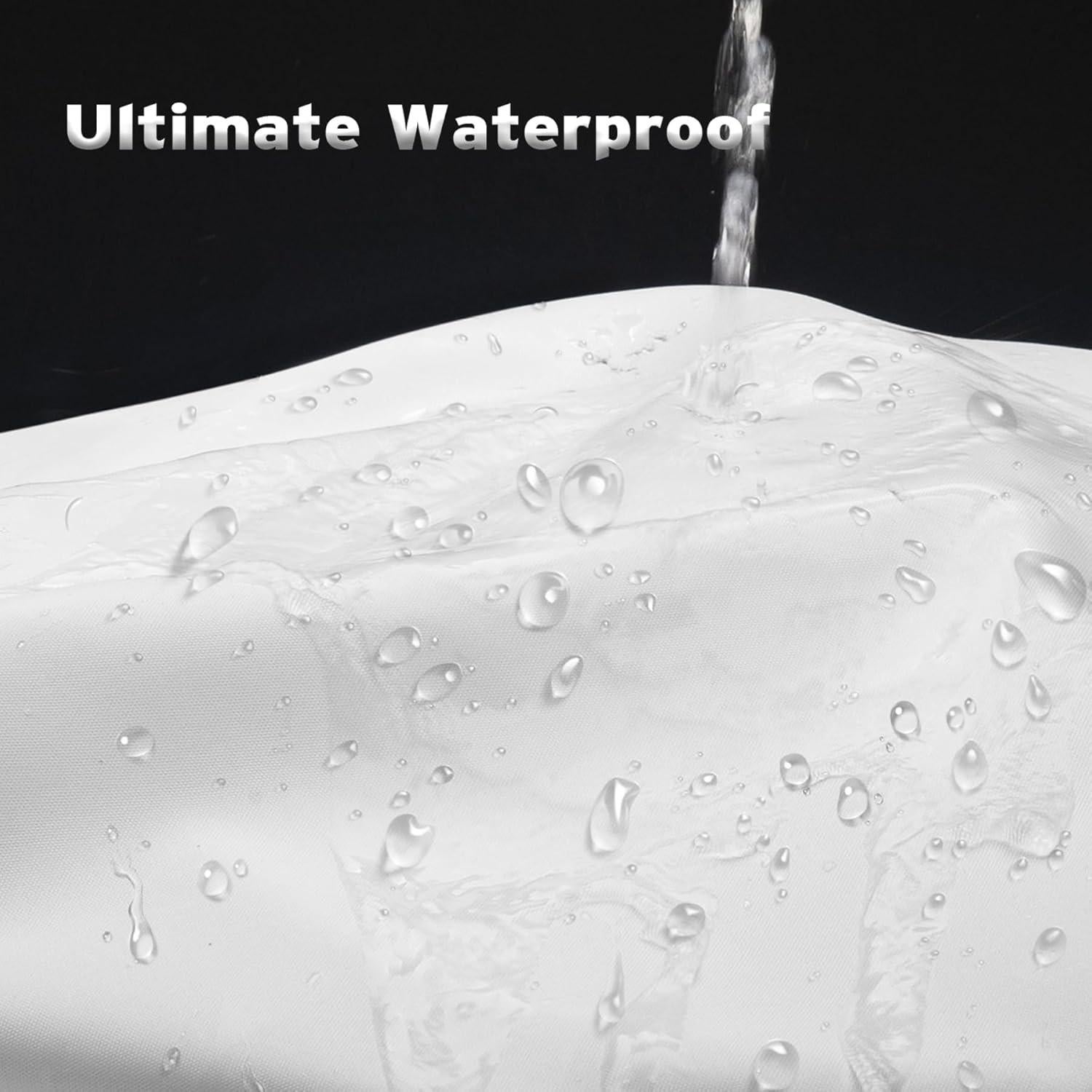 Forro de Ducha Impermeable Titanker 178x183 cm Blanco