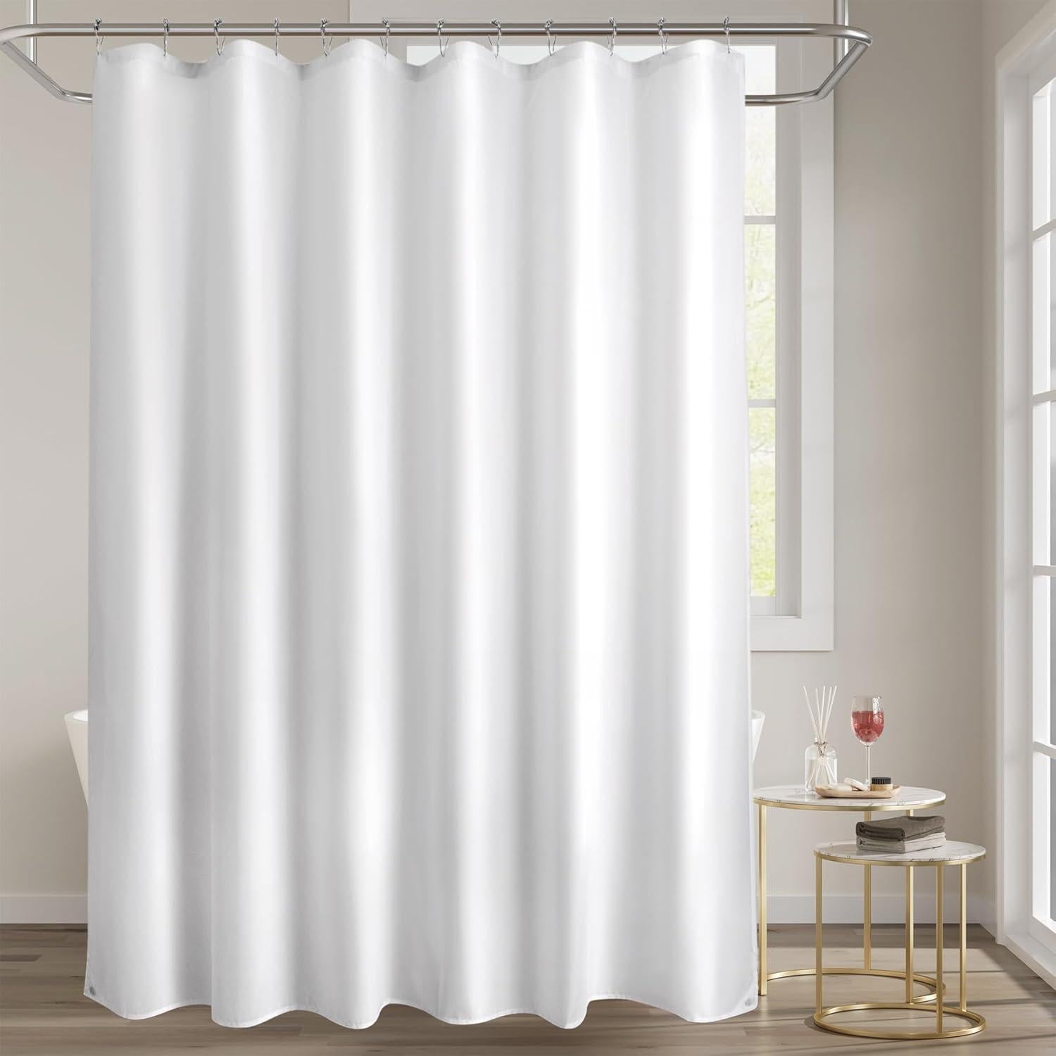 Forro de Ducha Impermeable Titanker 178x183 cm Blanco