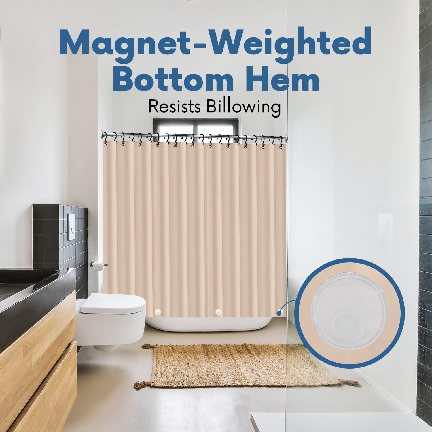 Forro de Ducha Colección Italiana 72x72cm PEVA Arena