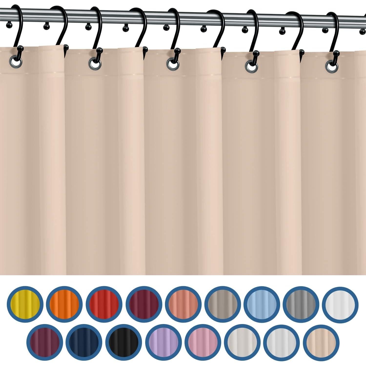 Forro de Ducha Colección Italiana 72x72cm PEVA Arena