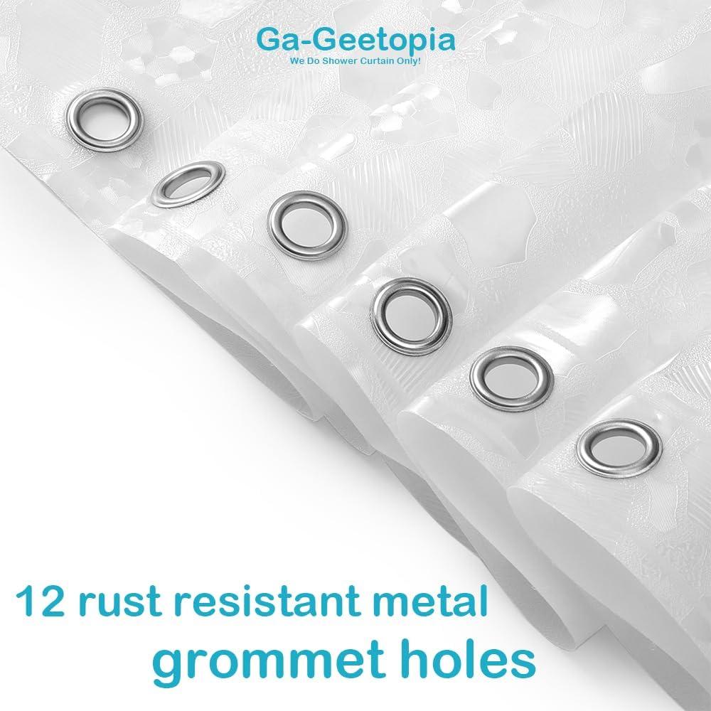 Cortina de Ducha Ga-Geetopia EVA Transparente 3D 180x180 cm