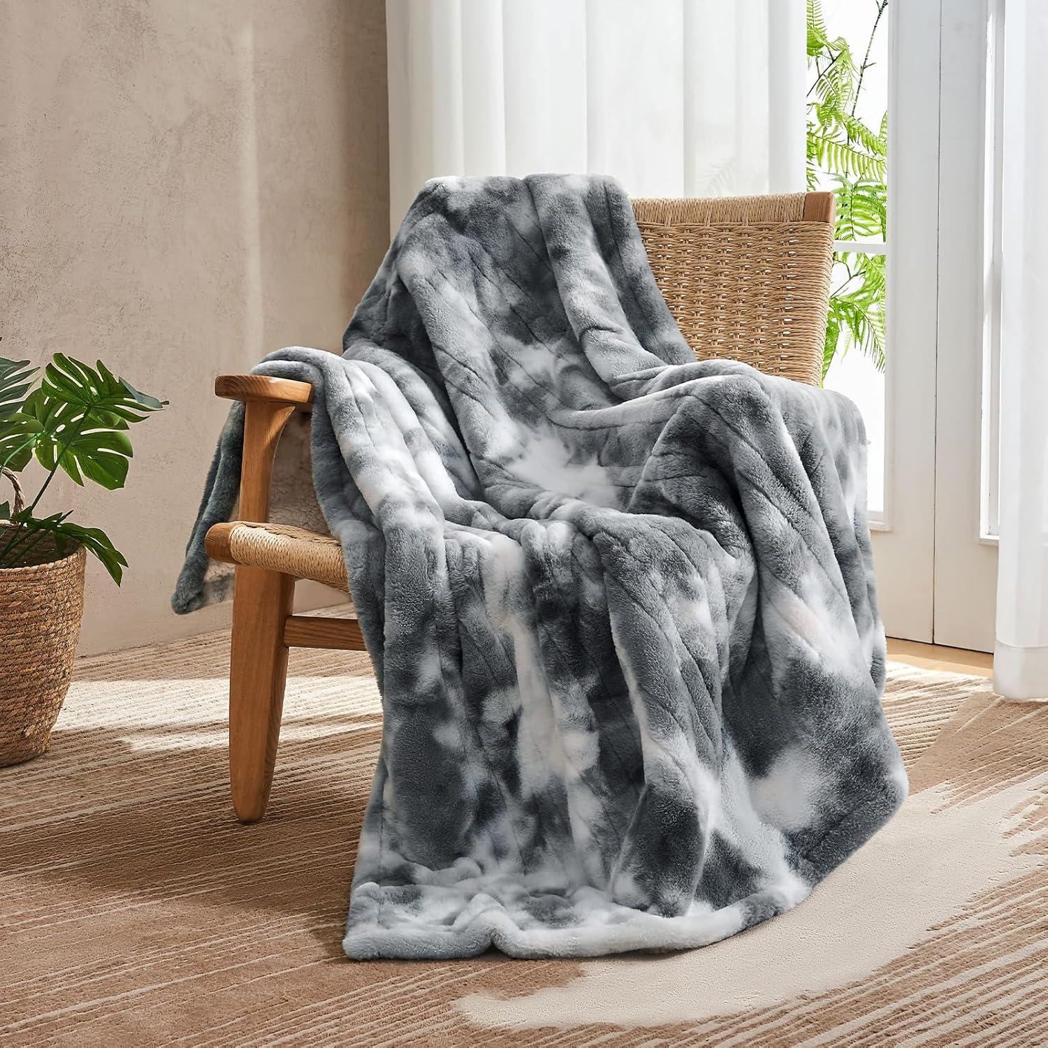 Manta Eléctrica Calentada PTQ 127x152cm Gris Suave 6 Niveles