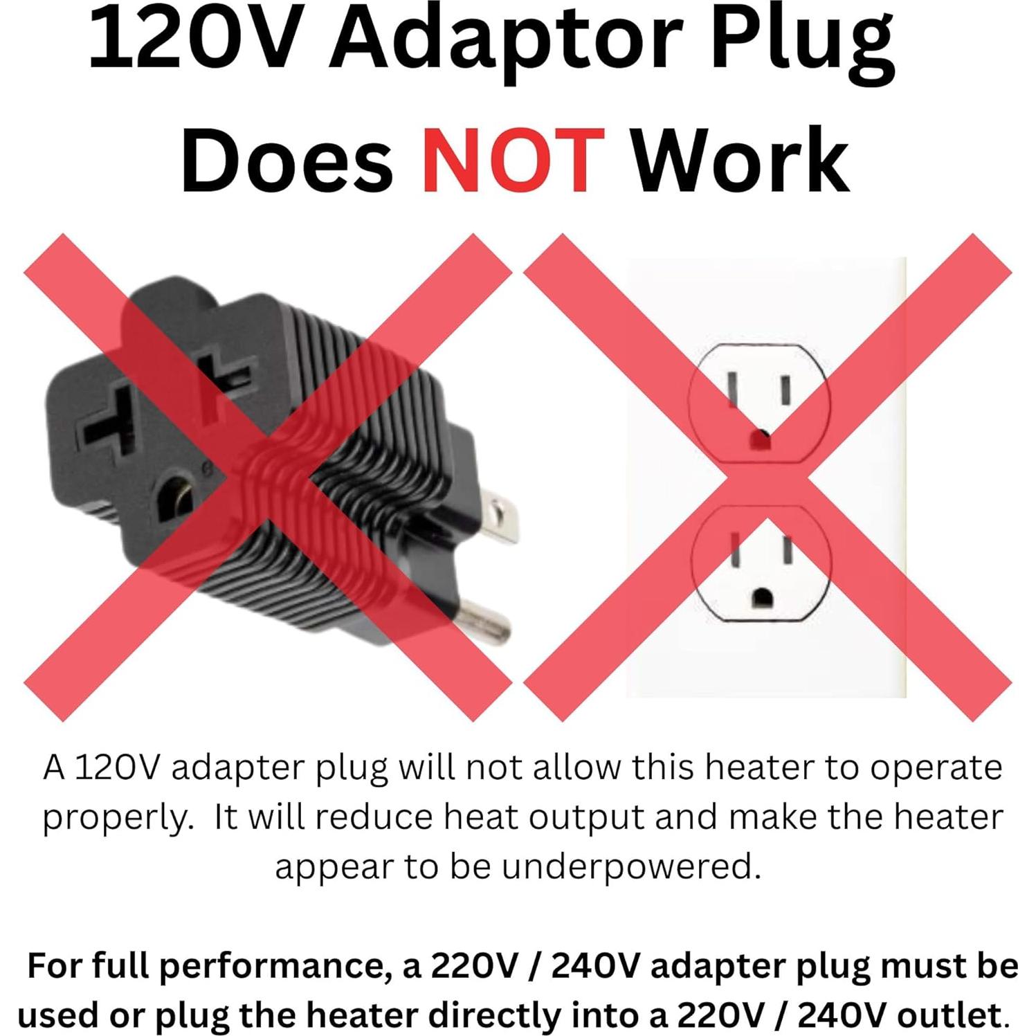 Calentador Eléctrico Dura Heat EUH4000 3750W Montaje Pared/Ceiling