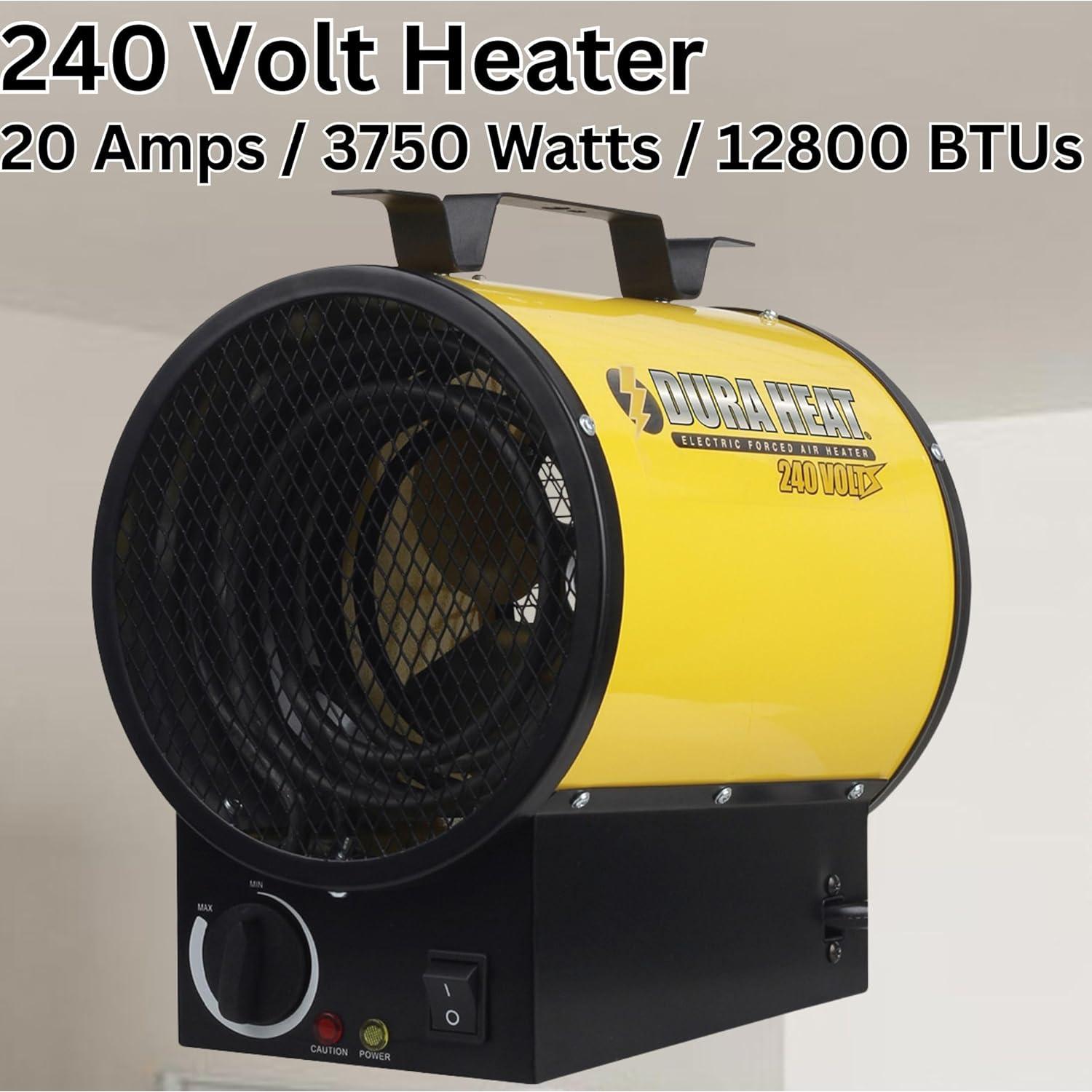 Calentador Eléctrico Dura Heat EUH4000 3750W Montaje Pared/Ceiling