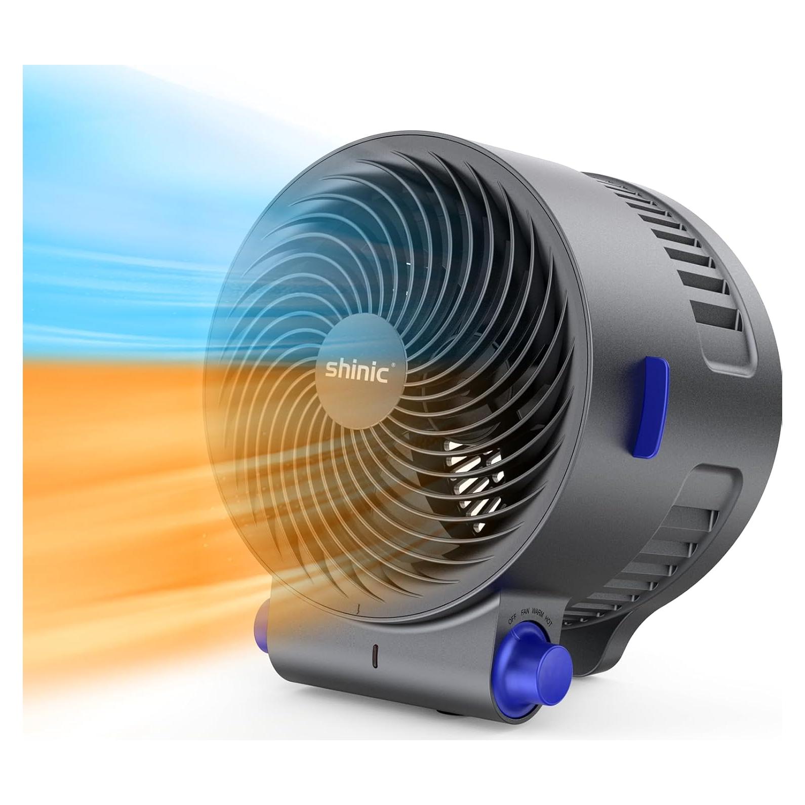 Ventilador y Calefactor Shinic FW406-15, 3 Modos, 1500W