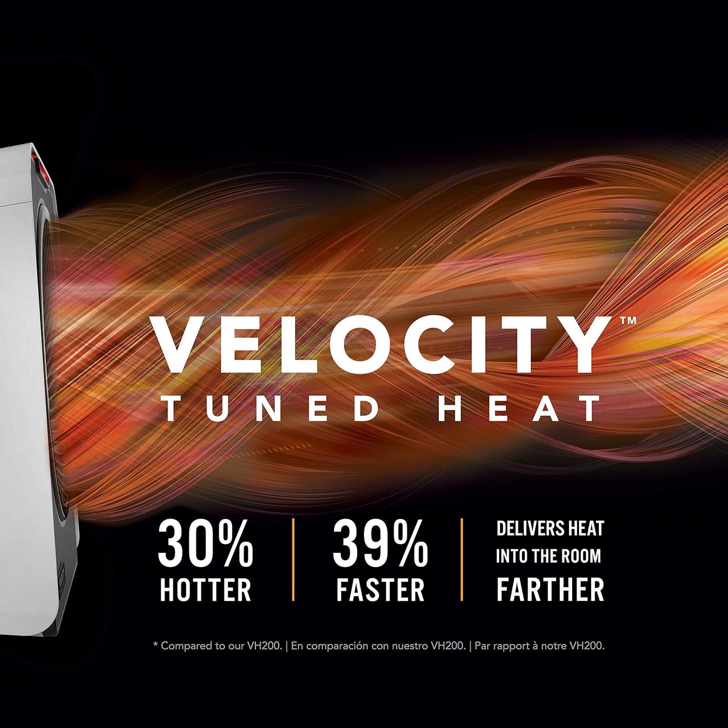 Calefactor Vornado Velocity 5 Eléctrico Blanco 2 Velocidades