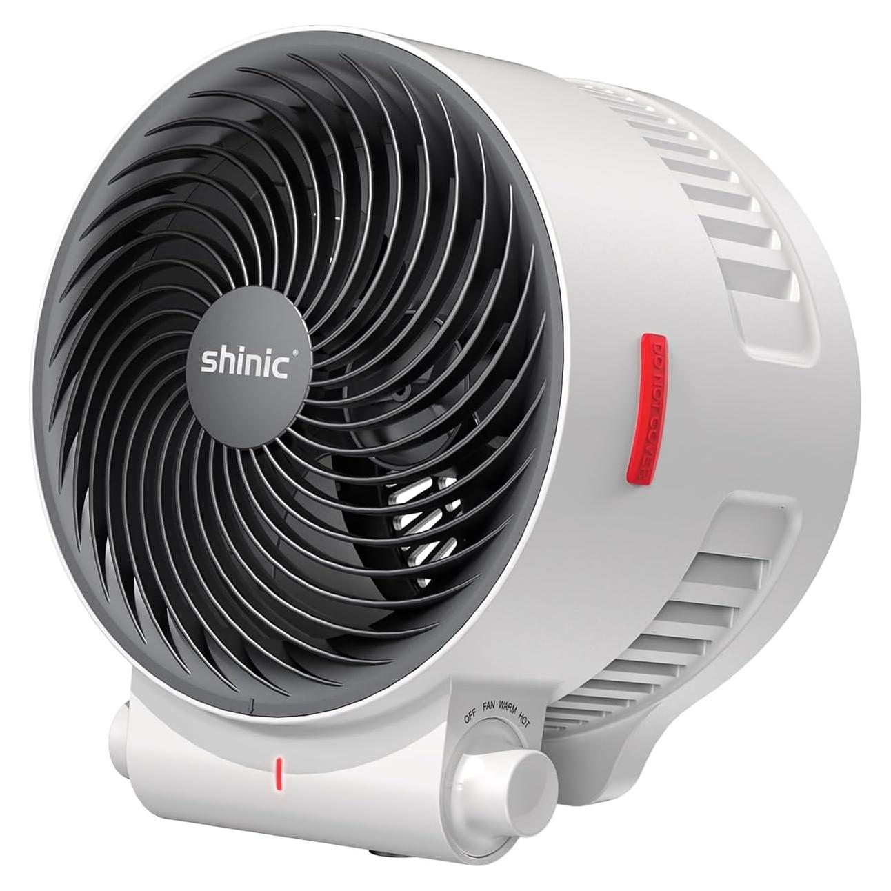 Calefactor y Ventilador 2 en 1 Shinic FW406 1500W Blanco