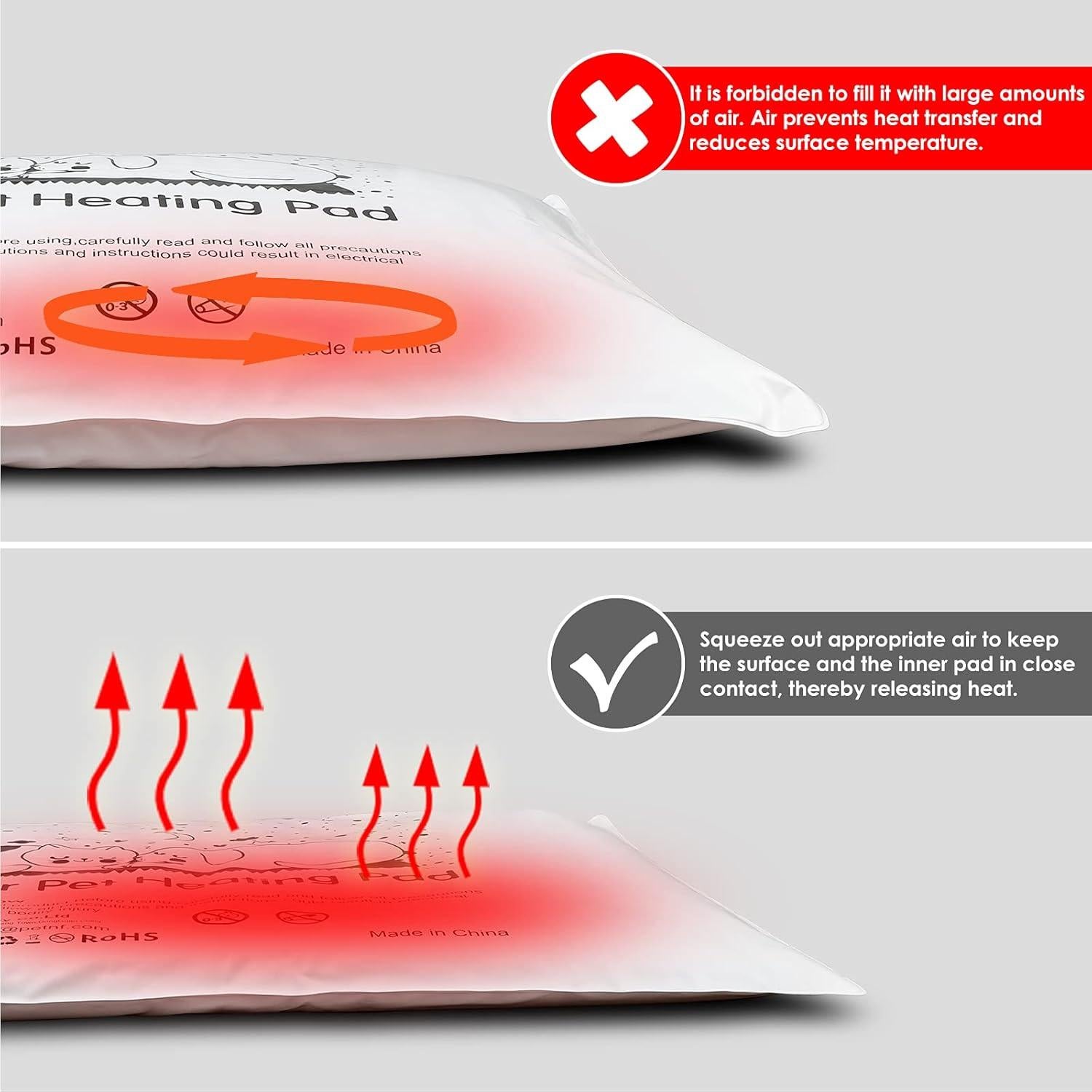 Almohadilla de Calentamiento para Mascotas PETNF 40x50cm Impermeable