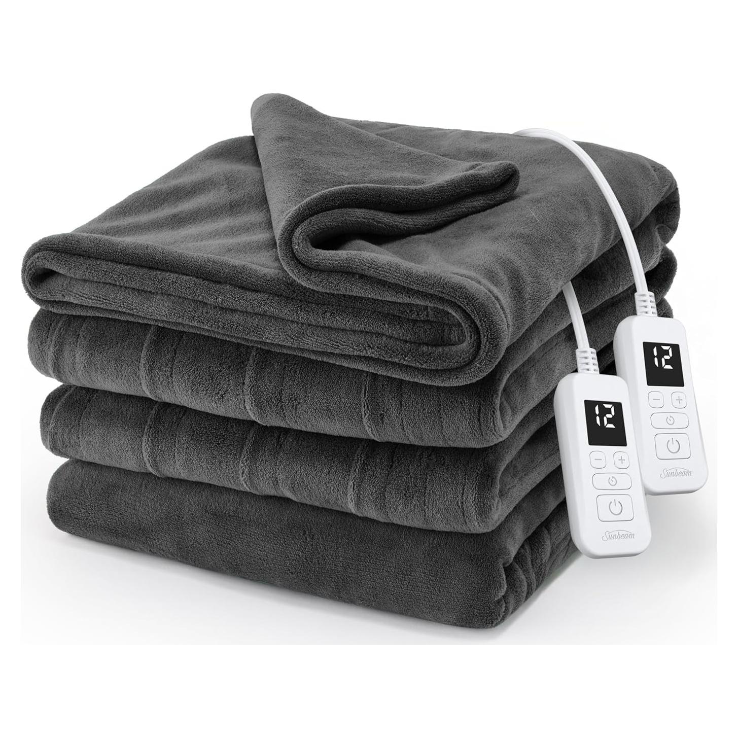 Manta Térmica Eléctrica Sunbeam Royal Luxe Rey 228.6x254 cm