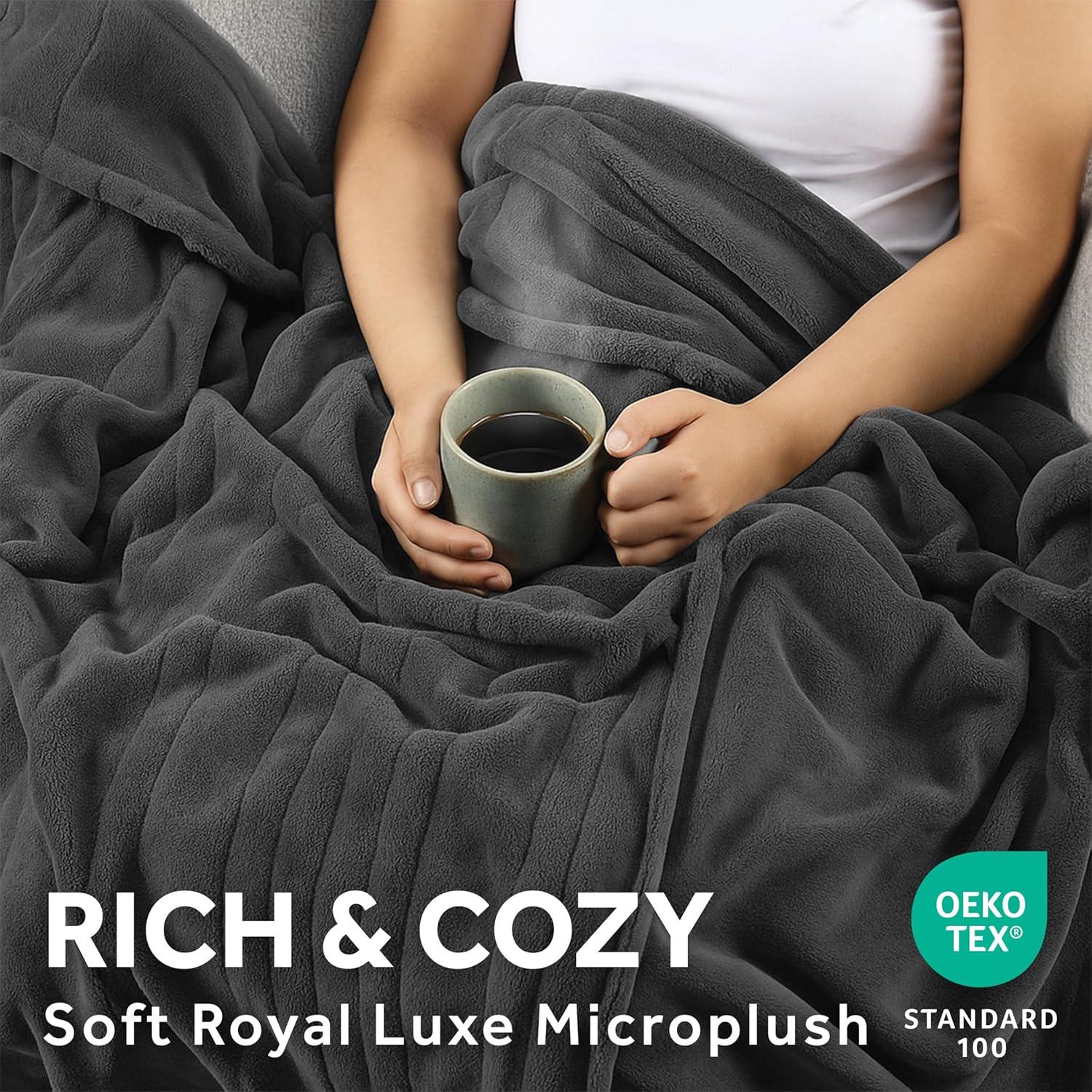 Manta Térmica Eléctrica Sunbeam Royal Luxe Rey 228.6x254 cm