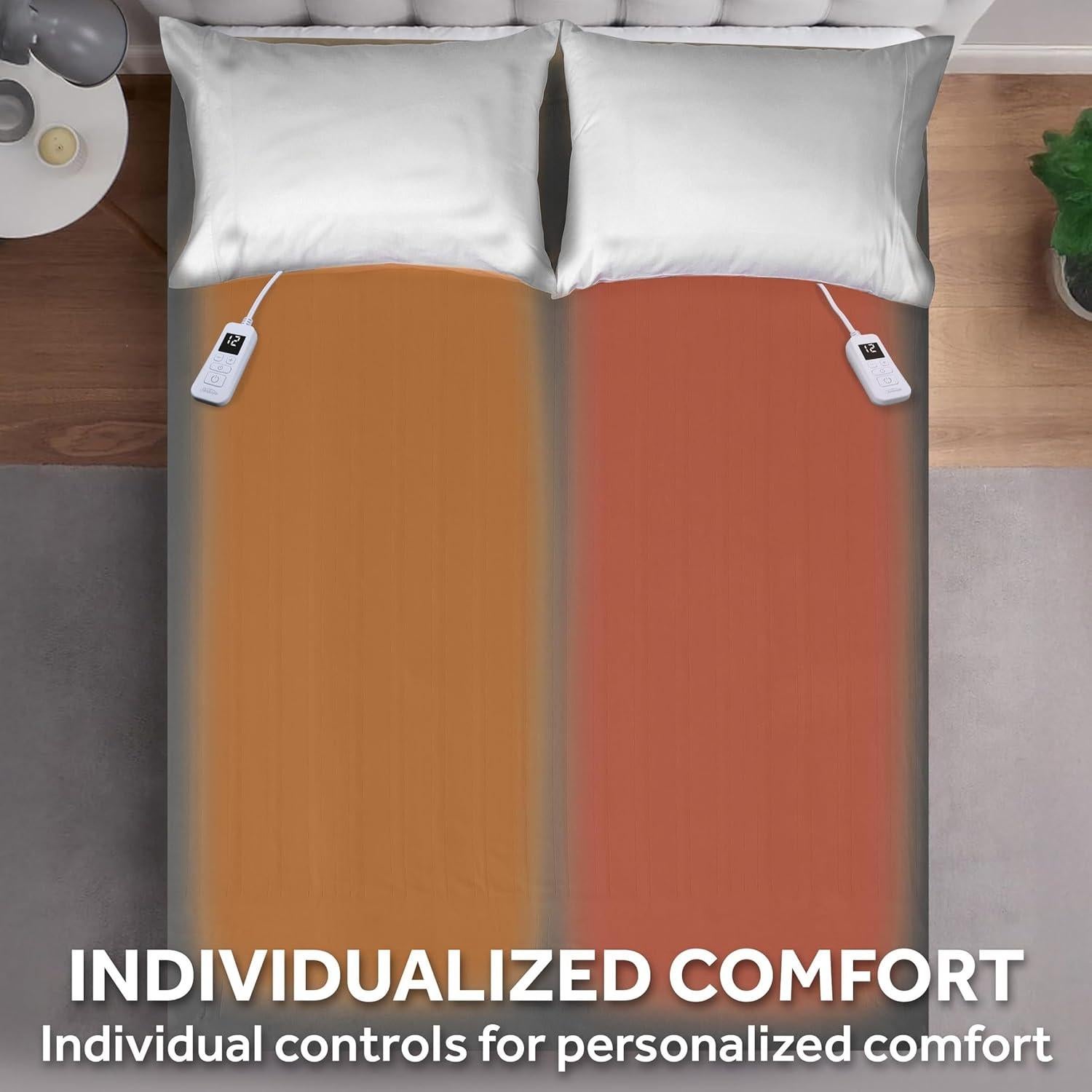 Manta Térmica Eléctrica Sunbeam Royal Luxe Rey 228.6x254 cm