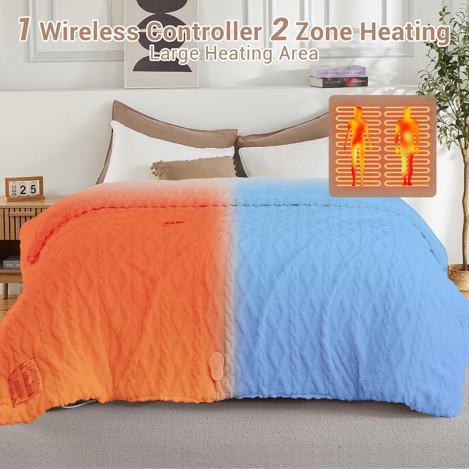 Manta Térmica Eléctrica STARBEDIA Rey 264x229 cm Control LCD