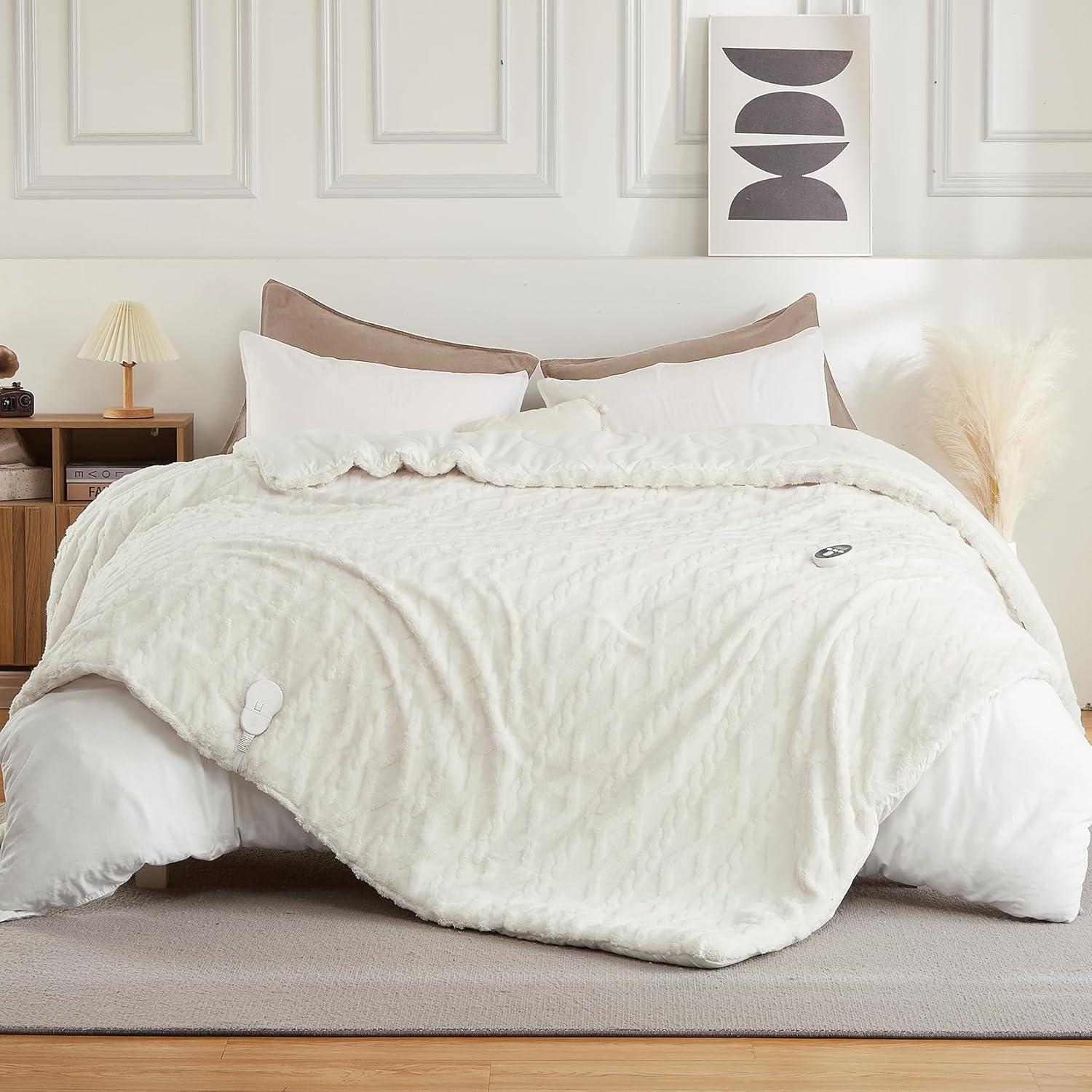 Manta Térmica Eléctrica STARBEDIA Rey 264x229 cm Control LCD