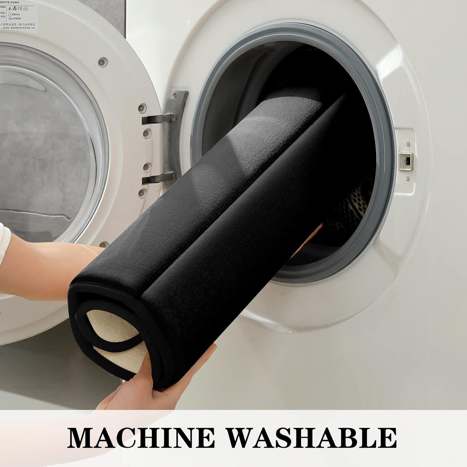 Conjunto de Alfombrillas de Baño BYSURE 3 Piezas Antideslizante