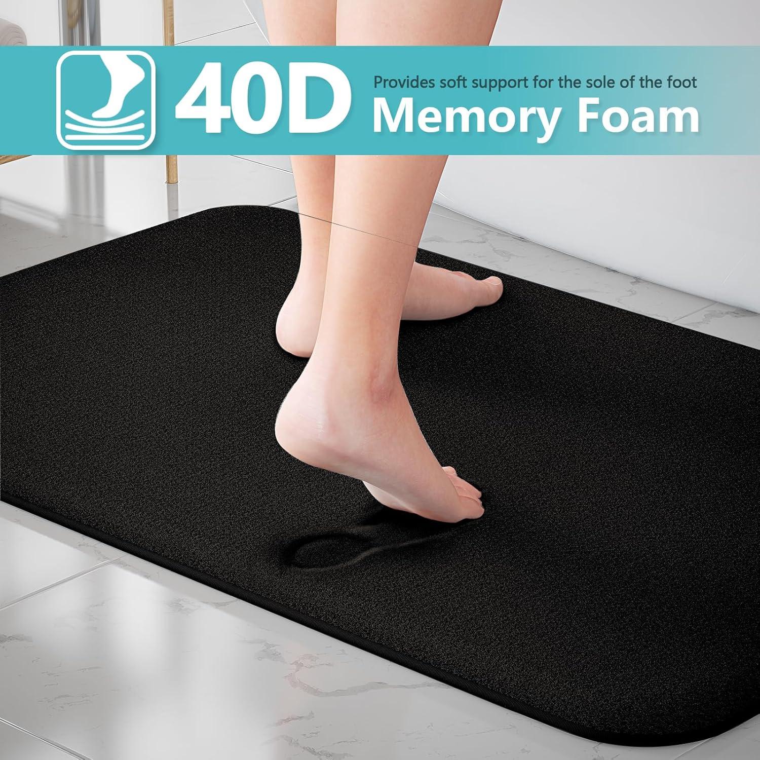 Juego de Alfombrillas de Baño RUN HELIX 3 Piezas Antideslizantes