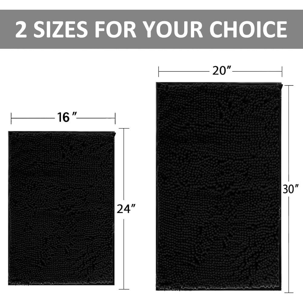 Juego de Alfombrillas de Baño RUN HELIX 2 Piezas Antideslizantes