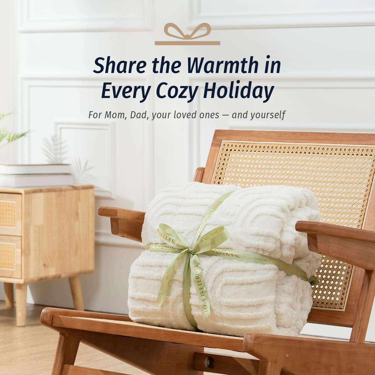 Manta con peso Wemore Jacquard 152x203 cm 9.07 kg Sherpa